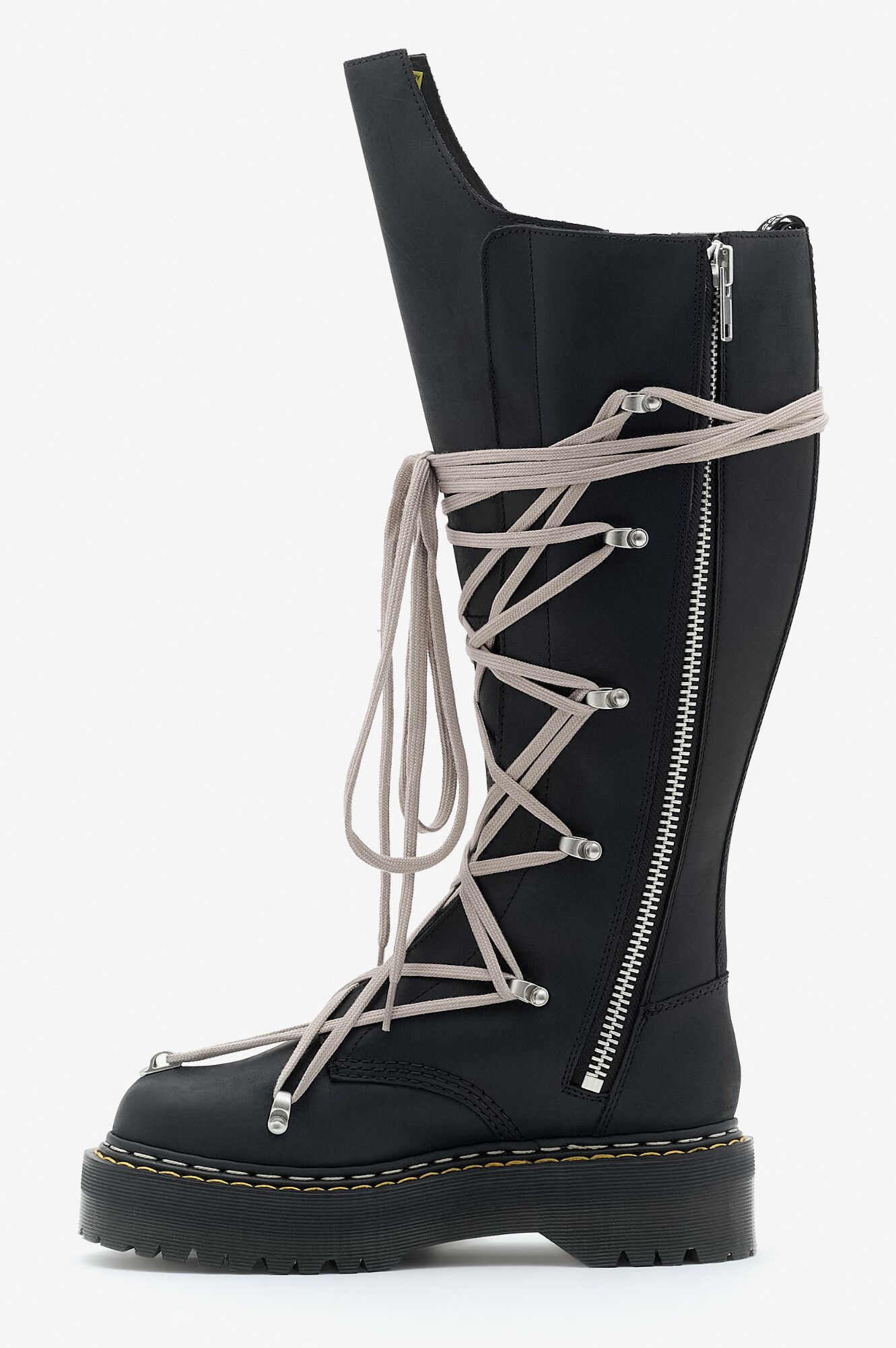 DR. MARTENS X RICK OWENS FW25 1B60 QUAD SOLE