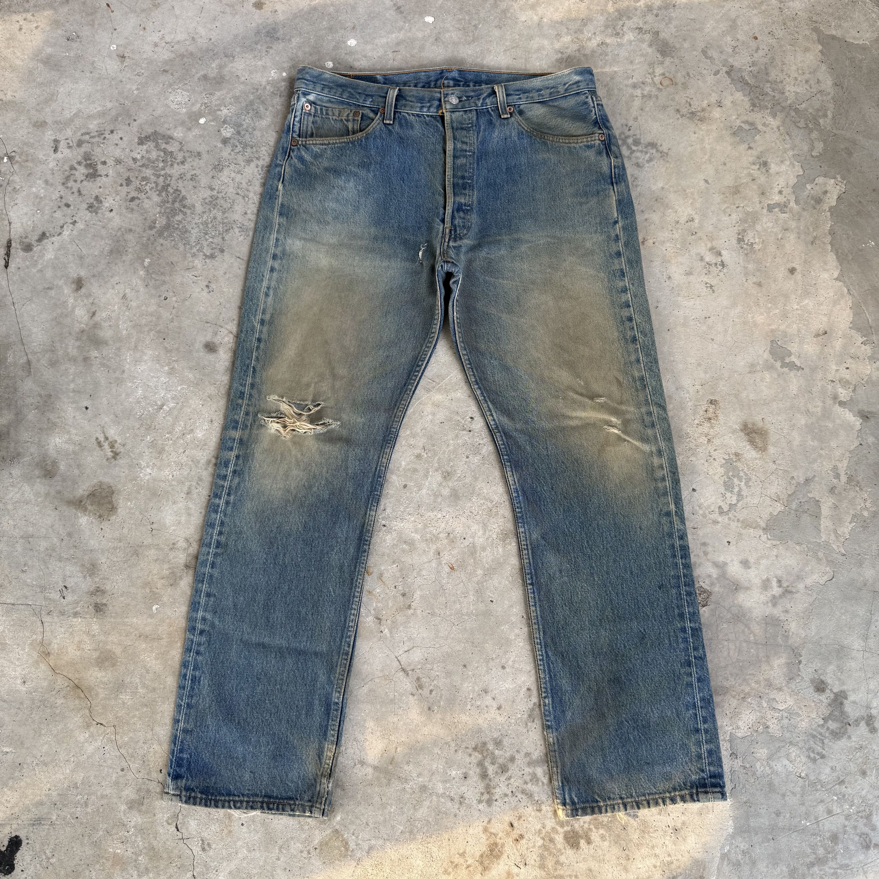 Levi's Vintage Clothing Vintage Levi's 501 95s Made Usa Rusty Denim Size US 36 / EU 52 - 1 Thumbnail