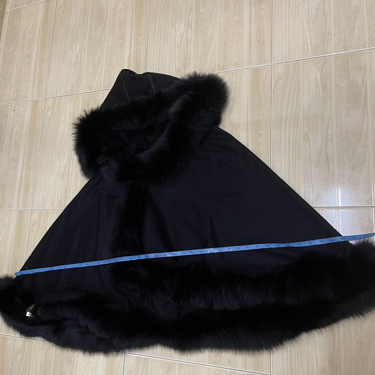 Japanese Brand RACOON FUR PONCHO Size US M / EU 48-50 / 2 - 7 Thumbnail