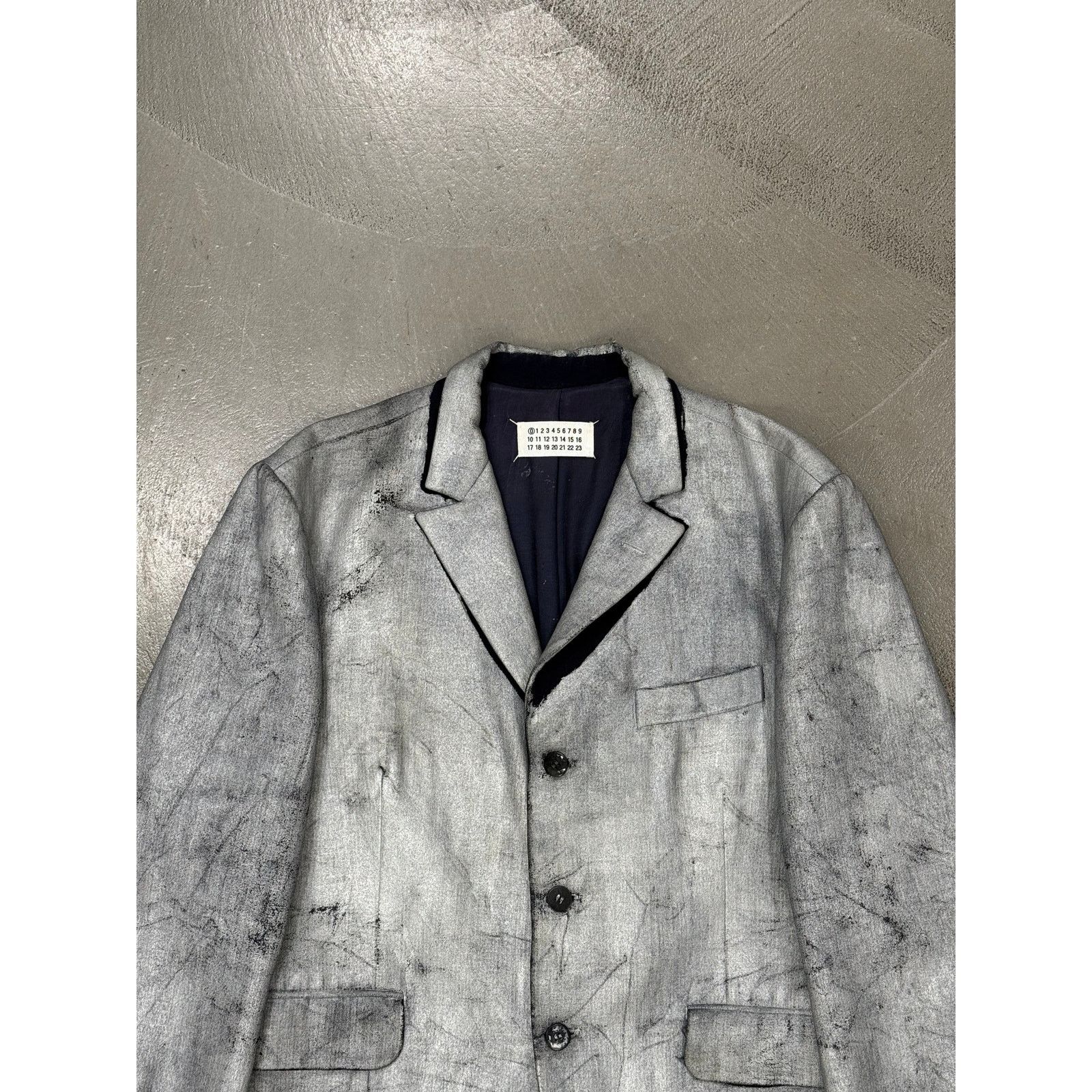 Maison Margiela 1999 Martin Maison Margiela artisanal painted blazer Size 48R - 5 Thumbnail