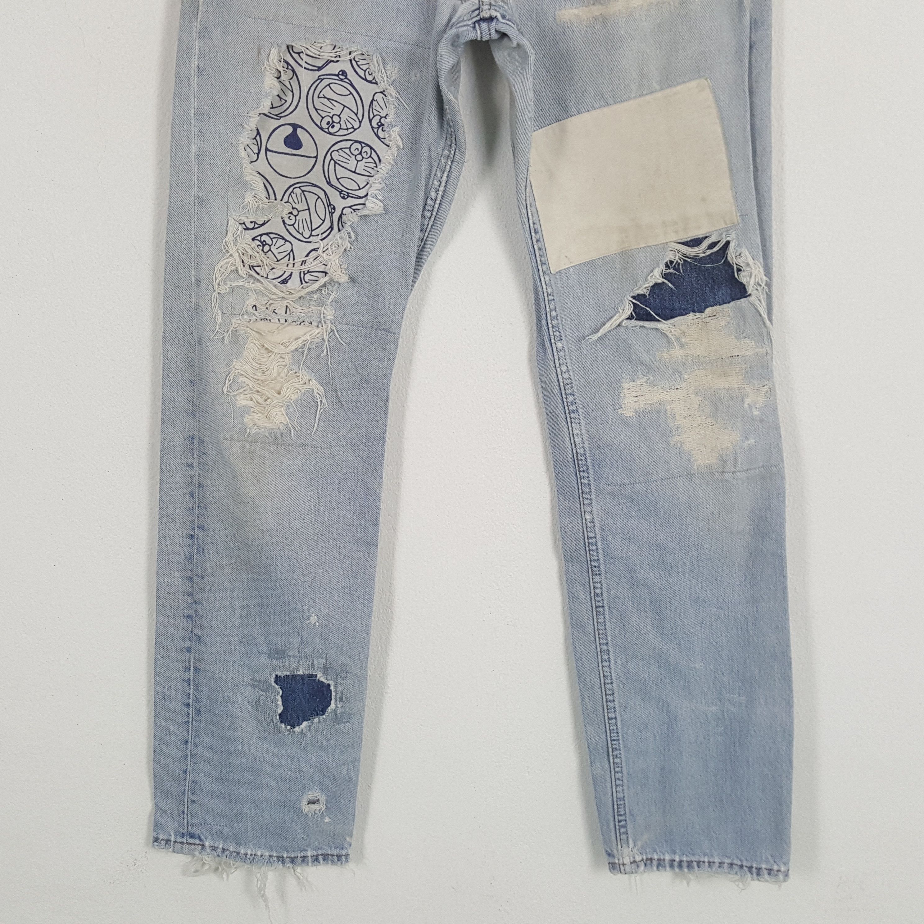 Levi's × Vintage LEVI'S Streetwear Style Distressed Jeans Size US 28 / EU 44 - 3 Thumbnail