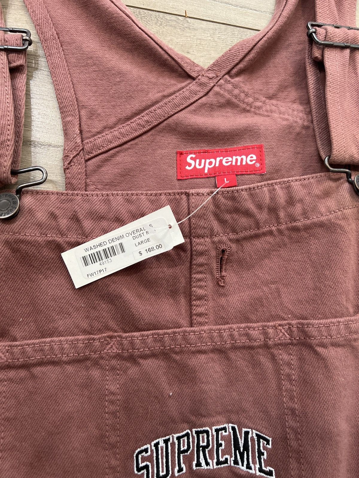 Supreme Washed denim overalls Size US 32 / EU 48 - 4 Thumbnail