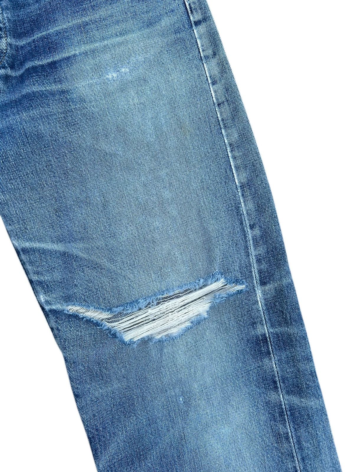 Kapital Vintage Levis Big E Selvedge Distressed Denim Jeans Size US 30 / EU 46 - 6 Thumbnail