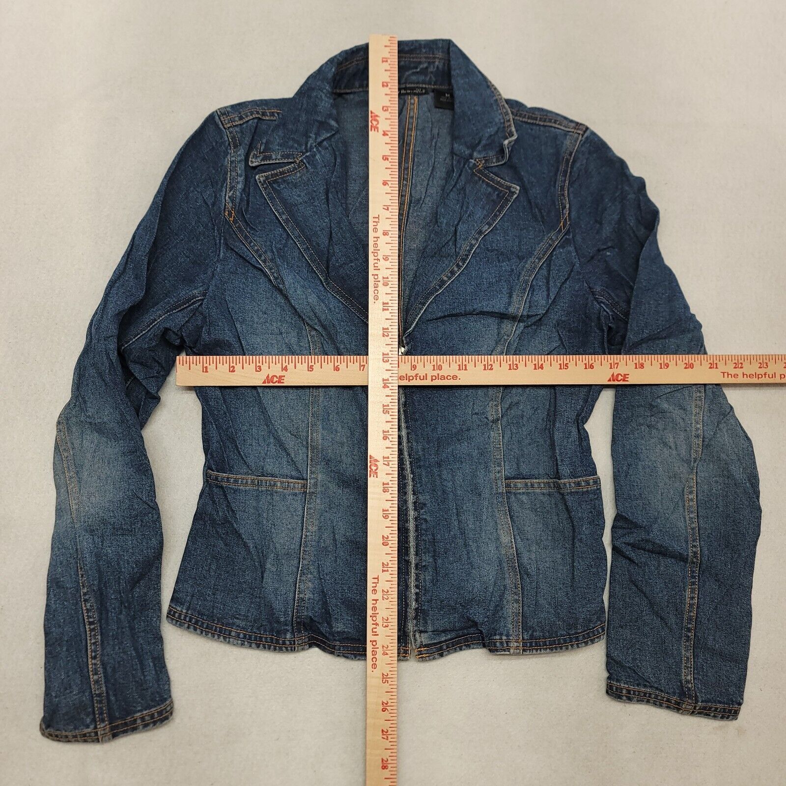 Willi Smith Willi Smith Button Up Denim Jean Jacket Womens Size M Blue Size M / US 6-8 / IT 42-44 - 8 Thumbnail