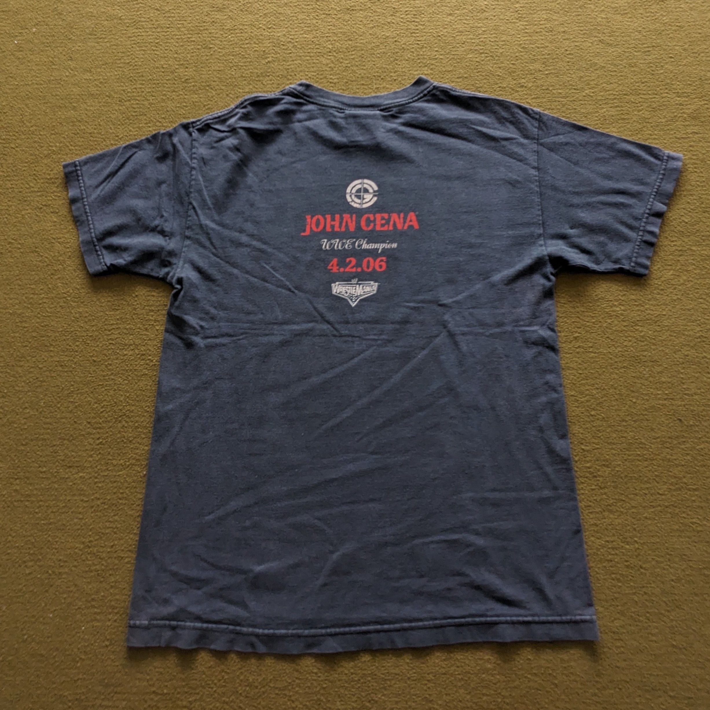 Vintage Vintage JOHN CENA WWE Wrestling T-shirt Size US M / EU 48-50 / 2 - 3 Thumbnail