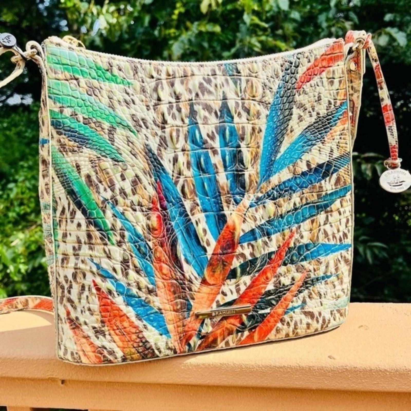 BRAHMIN Brahmin Botanical Melbourne Katie Crossbody Bag NWT Size ONE SIZE - 1 Thumbnail