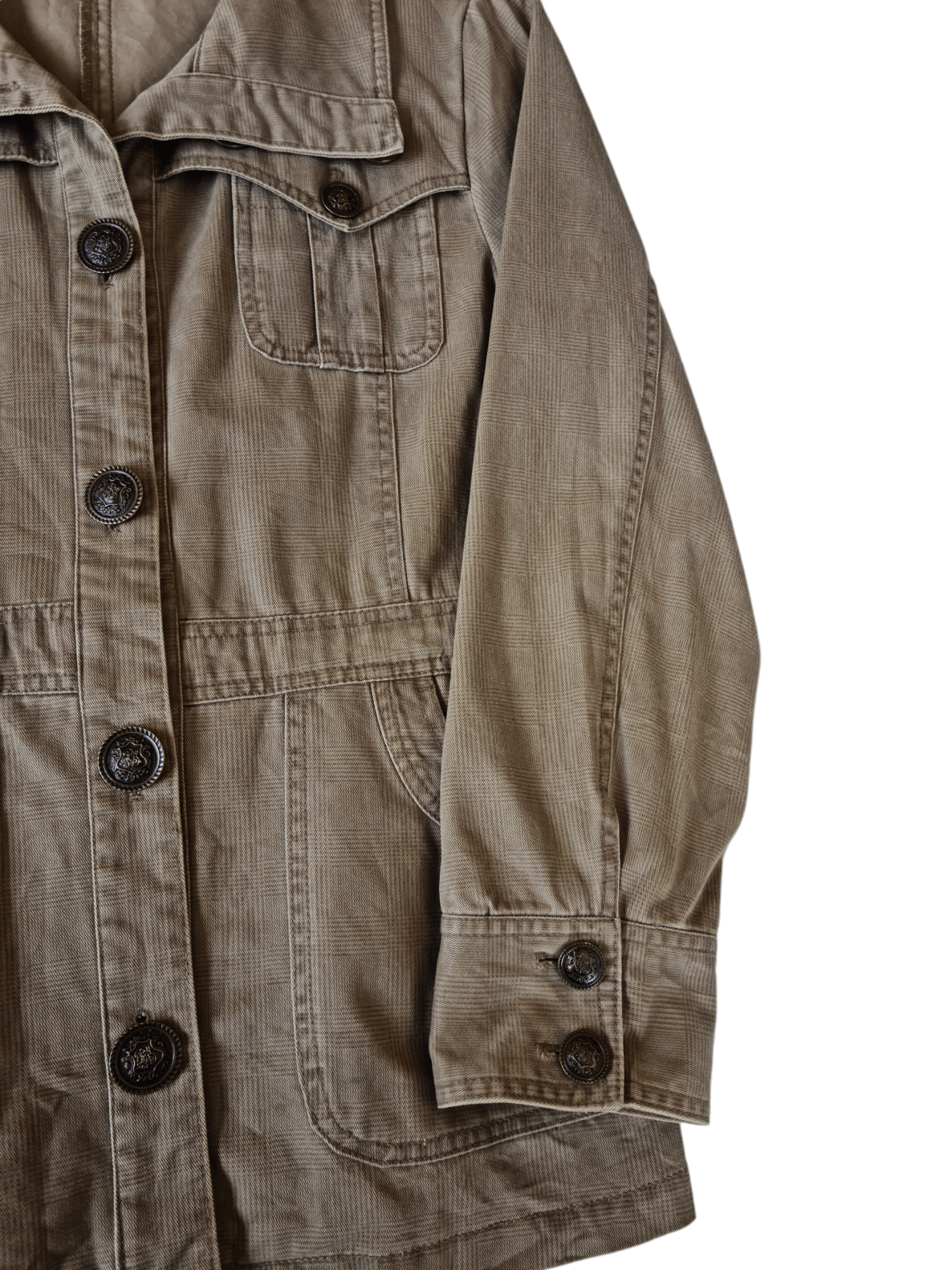 Japanese Brand × Vintage Vtg Plymtone Chore Jacket Button Pocket Size US M / EU 48-50 / 2 - 4 Thumbnail