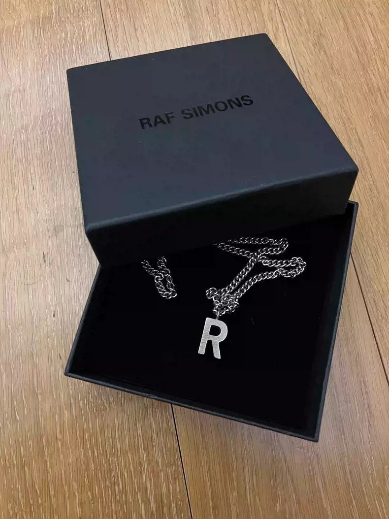 Raf Simons Raf Simons Raf Simons Letter necklace-2507 Size ONE SIZE - 1 Thumbnail
