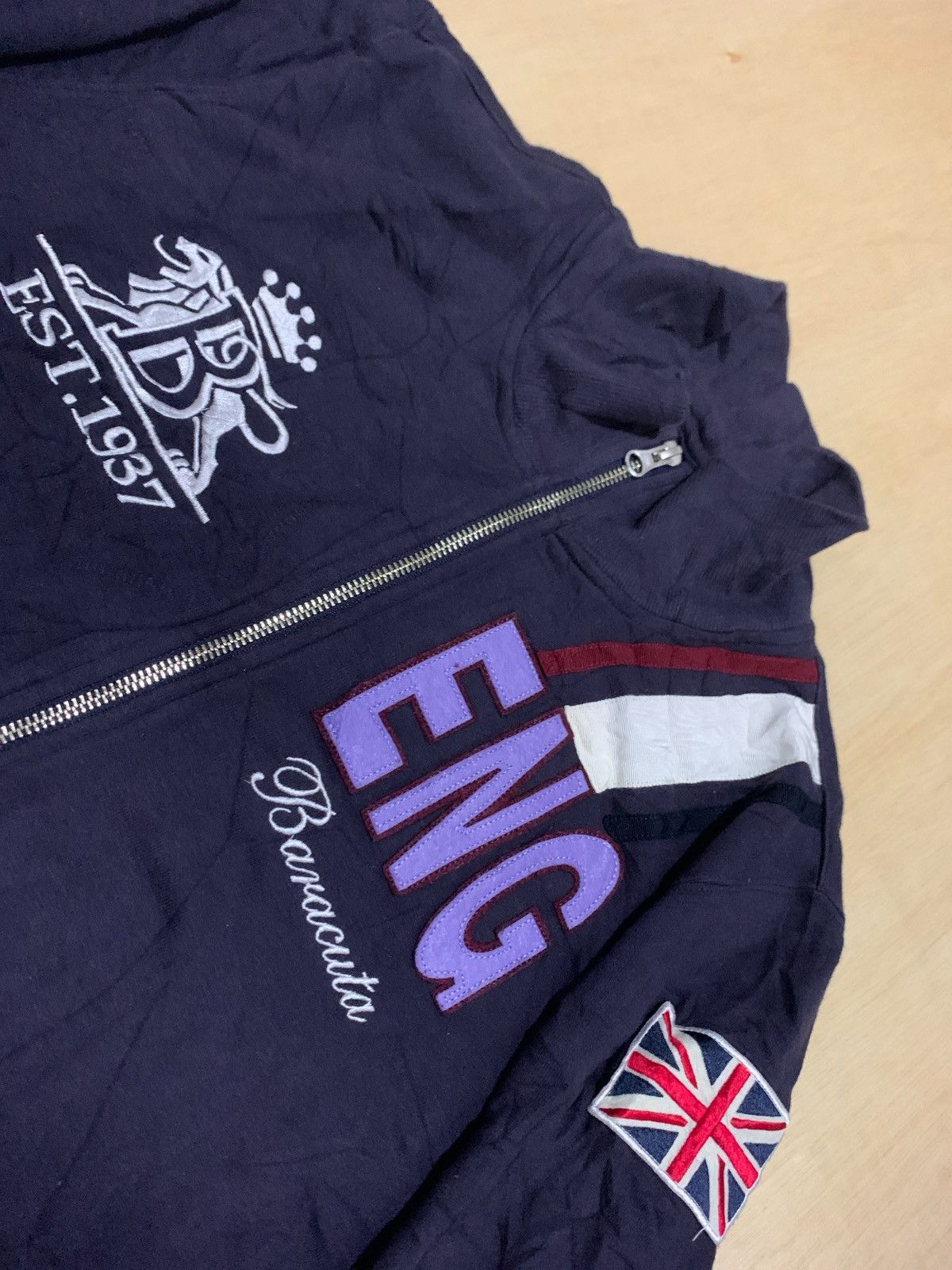 Baracuta × Japanese Brand Baracuta England Zip Zweatshirt Size US L / EU 52-54 / 3 - 5 Thumbnail