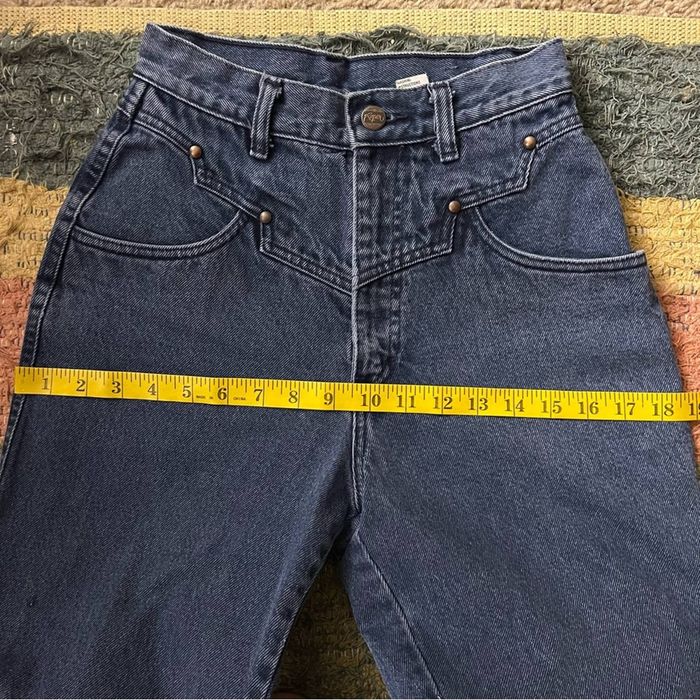 Roper 80s Roper high rise bareback copper rivet yoke cowgirl jeans ...