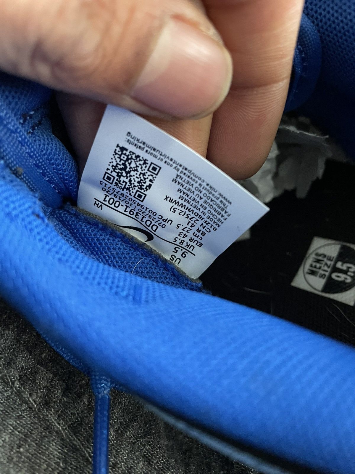 Nike Nike Dunk Low Cobalt Size US 9.5 / EU 42-43 - 11 Thumbnail