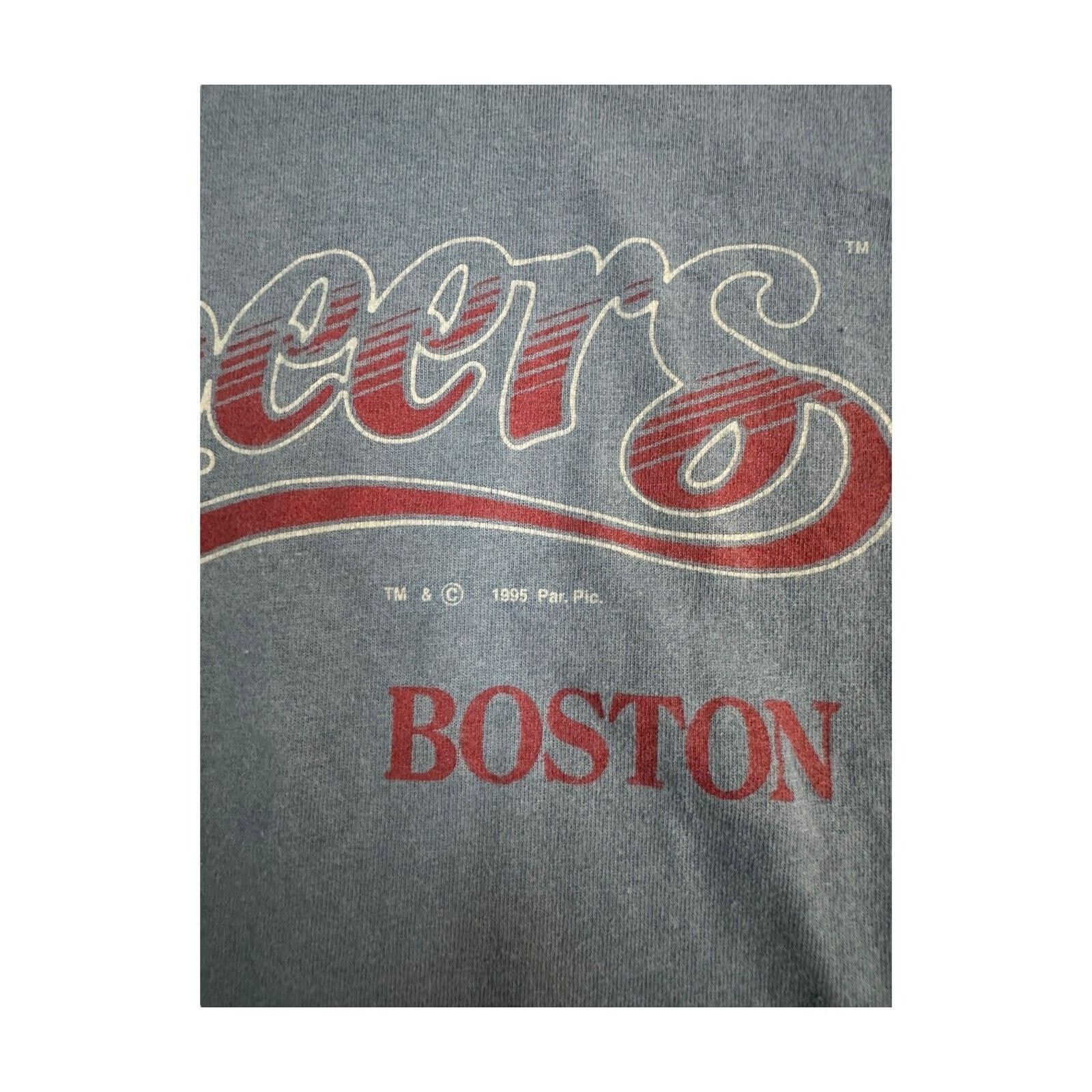 Hanes Vintage Cheers Boston TV Show Series T-Shirt Mens XL 1995 Size US L / EU 52-54 / 3 - 4 Thumbnail