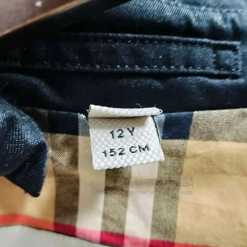 Burberry Burberry Black Long Cotton Trench Coat for Women. Size L / US 10 / IT 46 - 4 Thumbnail