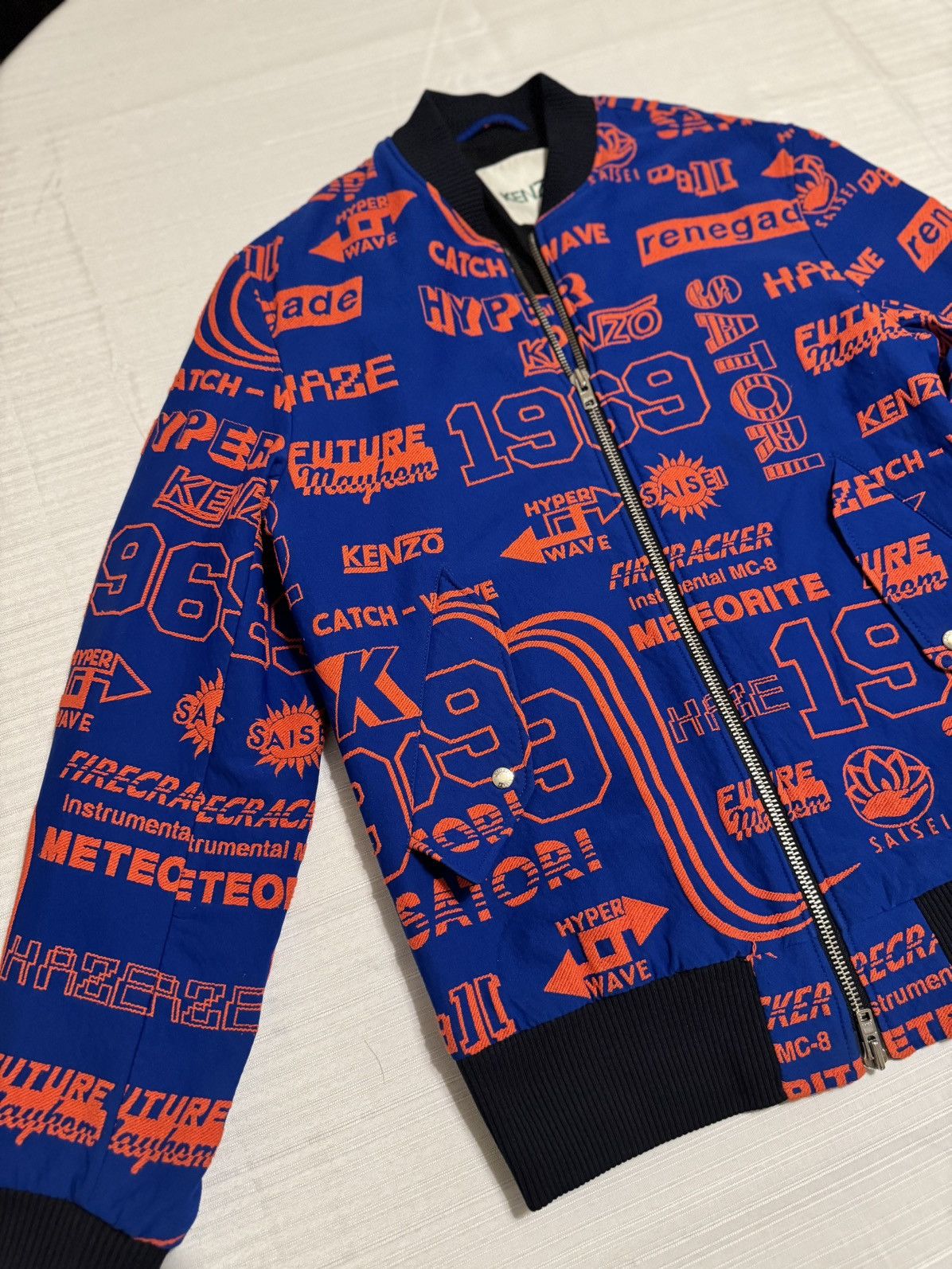 Kenzo Kenzo Paris “1969 Hyper Wave” Bomber Jacket Size US L / EU 52-54 / 3 - 3 Thumbnail