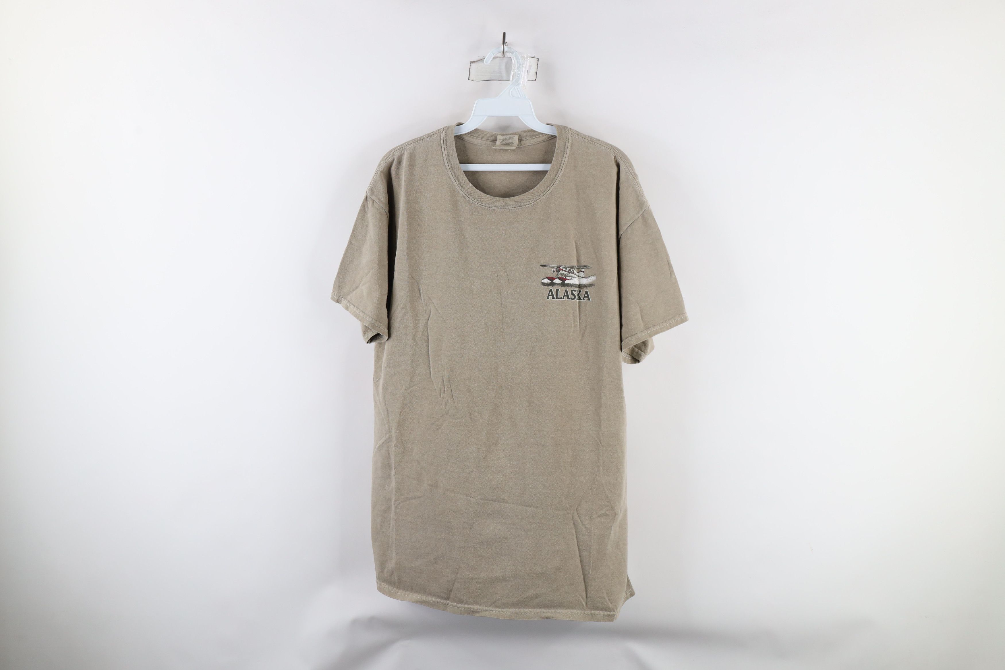 Vintage Vintage Streetwear Pigment Dye Alaska Bush Pilot T-Shirt Size US L / EU 52-54 / 3 - 1 Thumbnail