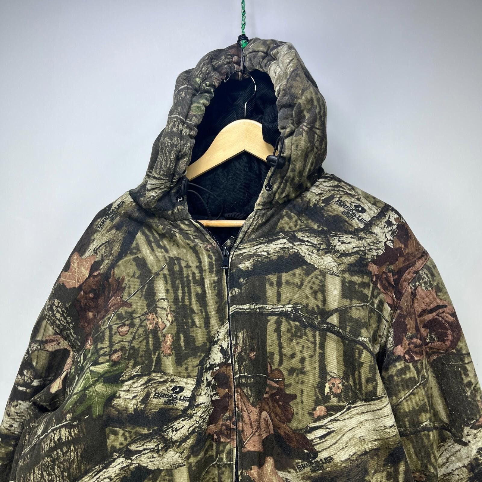 Mossy Oaks Vintage Tree Camo Mossy Oak Zip Up Jacket Hoodie Hooded XL Size ONE SIZE - 2 Thumbnail