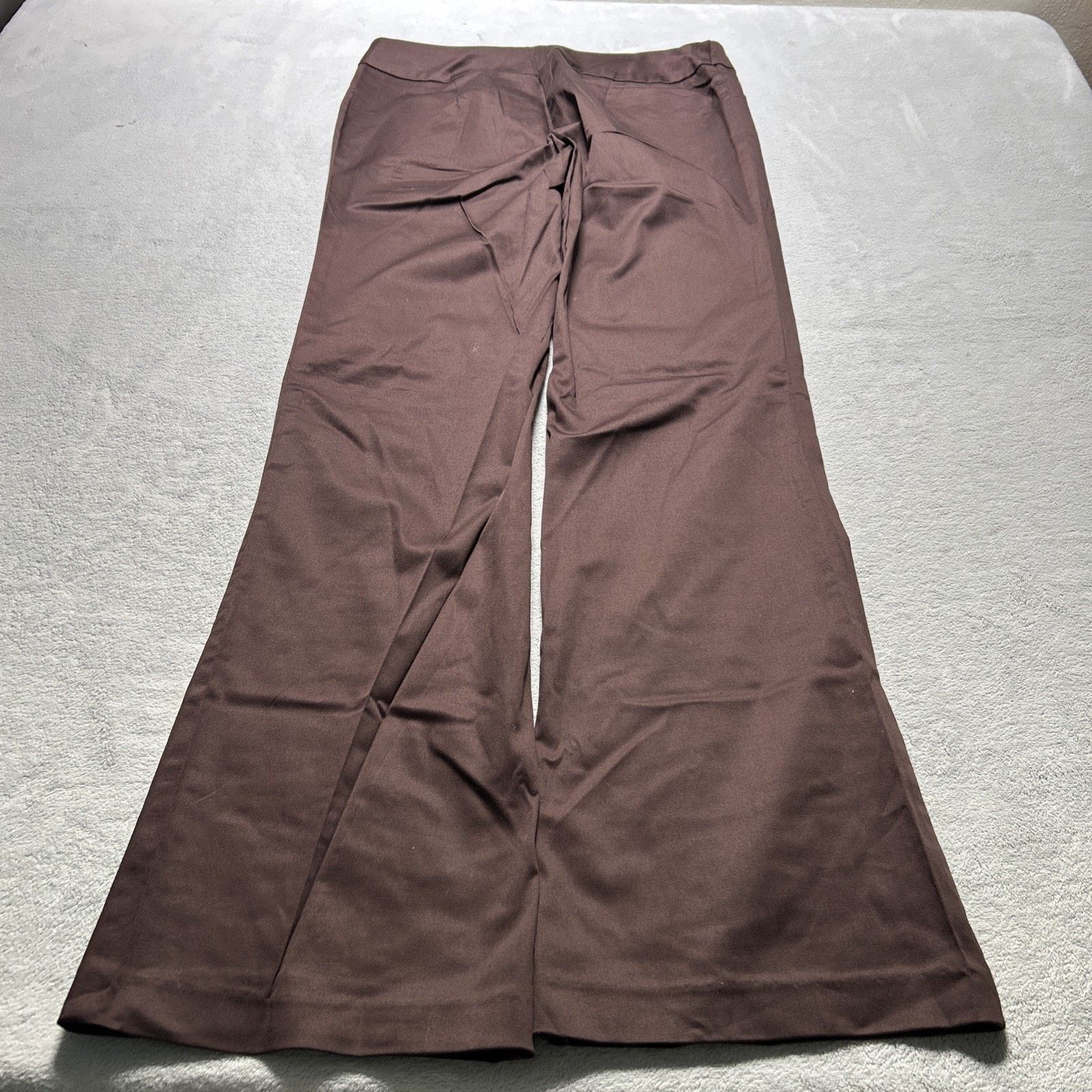 7 For All Mankind Bell Bottom Dojo Beyond Baggy Slacks Pants Women Large 32x32 Size 32" / US 10 / IT 46 - 2 Thumbnail