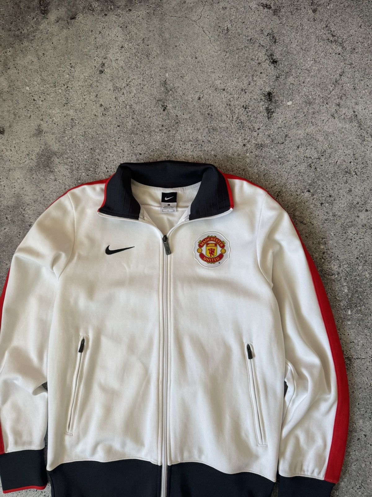 Nike Nike Manchester United Jacket Training Soccer Top Full Zip Size US S / EU 44-46 / 1 - 2 Thumbnail