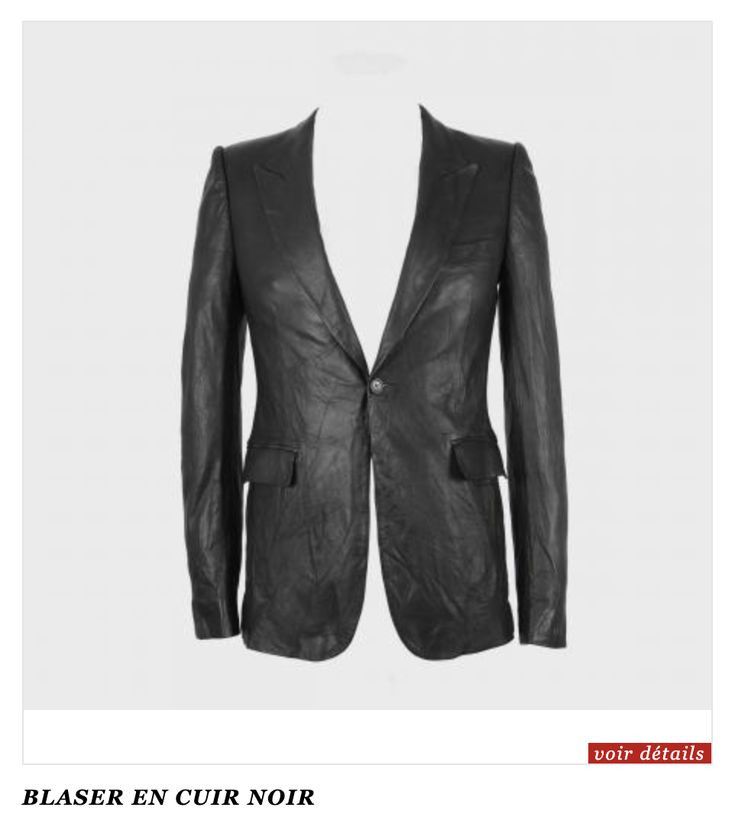 Balmain DUMB RARE DECARNIN BALMAIN FW10 LEATHER BLAZER Size US M / EU 48-50 / 2 - 6 Thumbnail