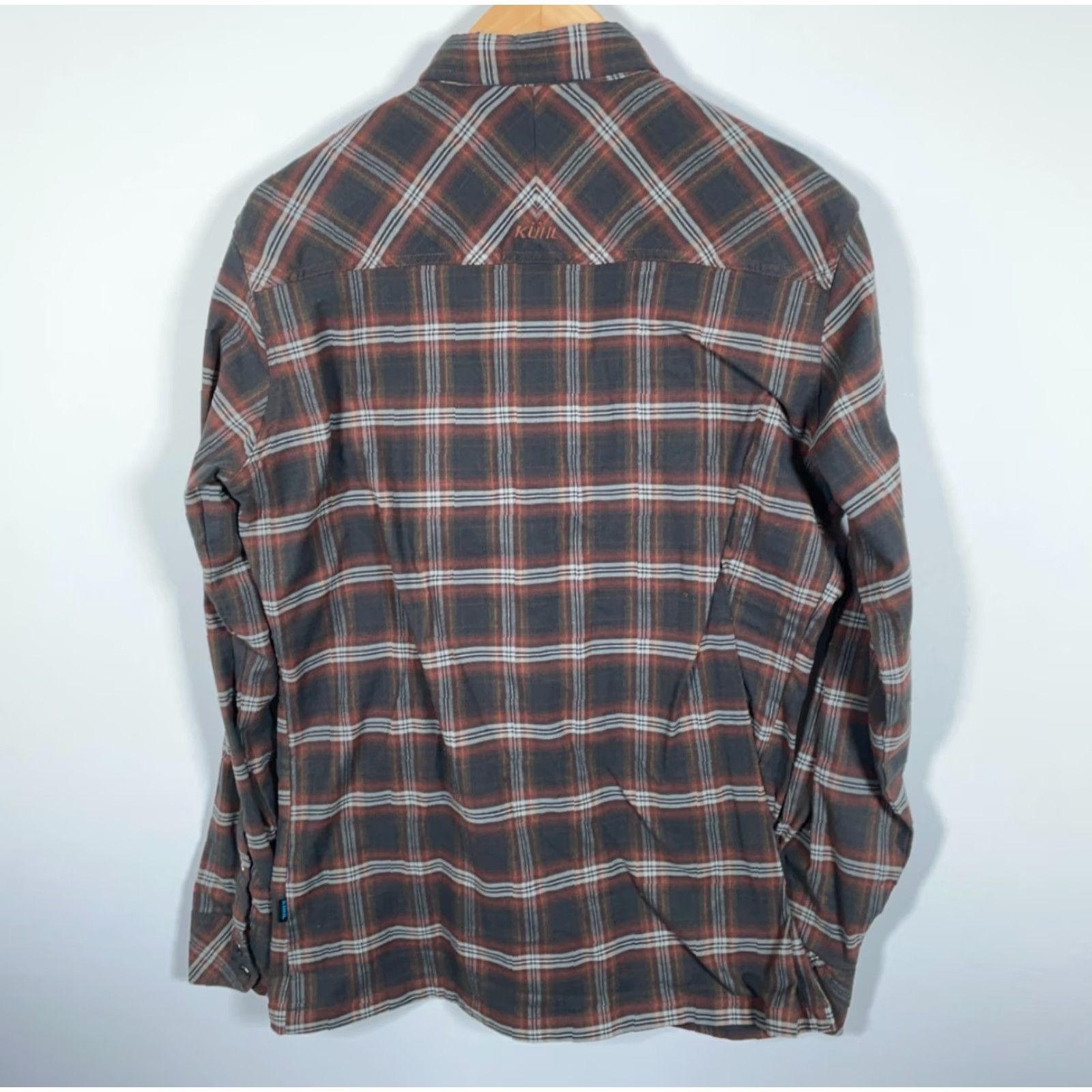 Vintage Kuhl Shirt Western Flannel Men’s Large Black Red Plaid Pearl Snap Lightweight Button-Up Size US L / EU 52-54 / 3 - 2 Thumbnail