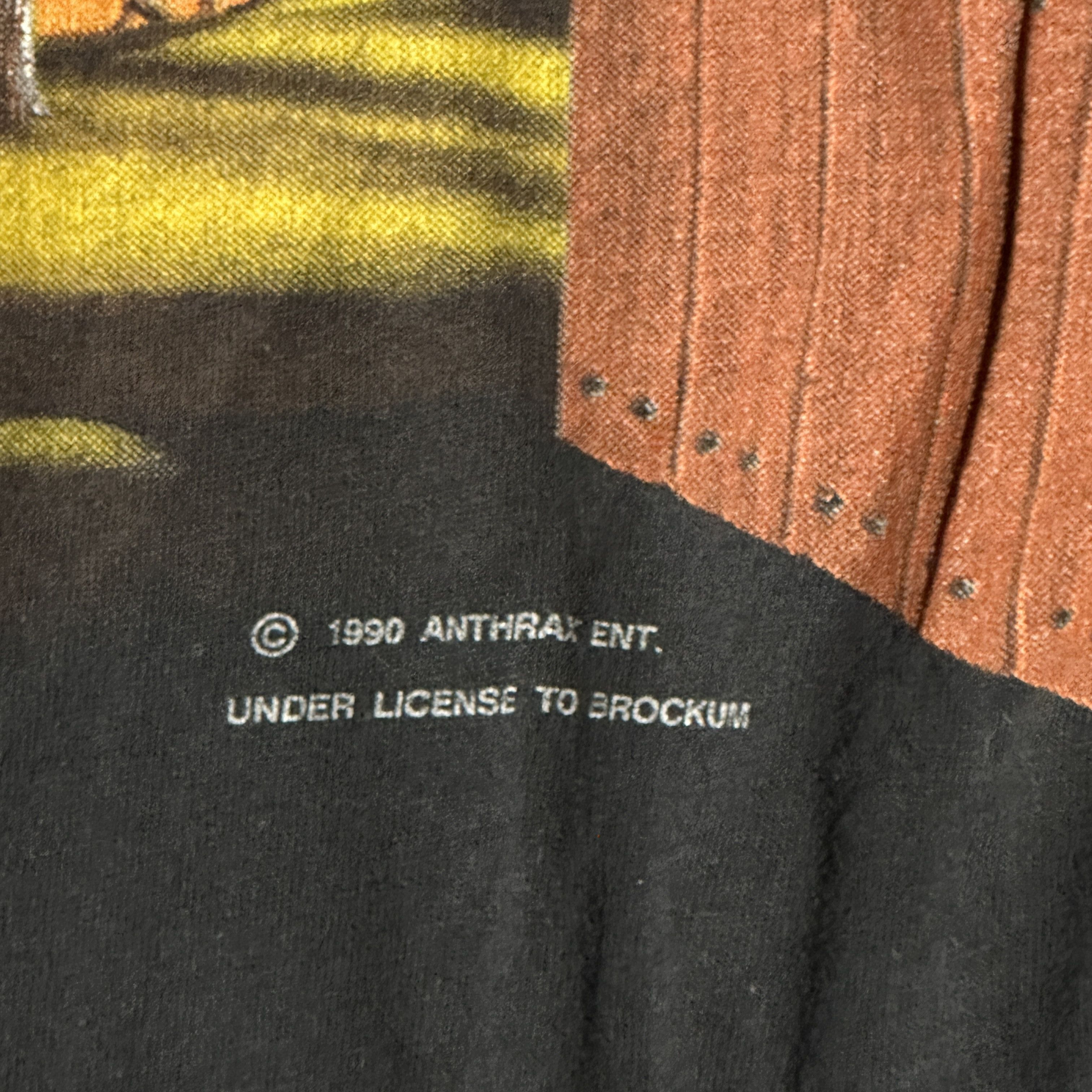 CO 1990s Brockum Anthrax In My World Graphic T-Shirt Size L Size US L / EU 52-54 / 3 - 3 Thumbnail
