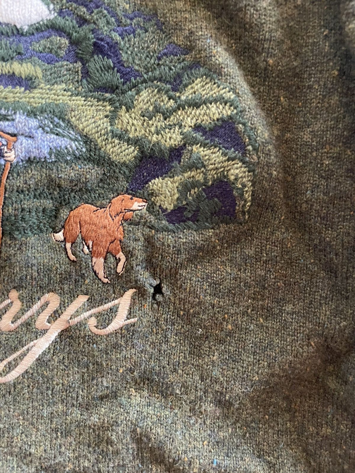 Burberry Burberry “Over Hills And Dales” Lambswool Sweater Size US L / EU 52-54 / 3 - 5 Thumbnail