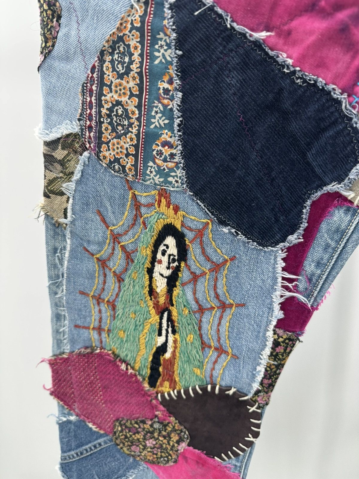 Kapital Kapital Patchwork Denim Jeans Size US 32 / EU 48 - 6 Thumbnail