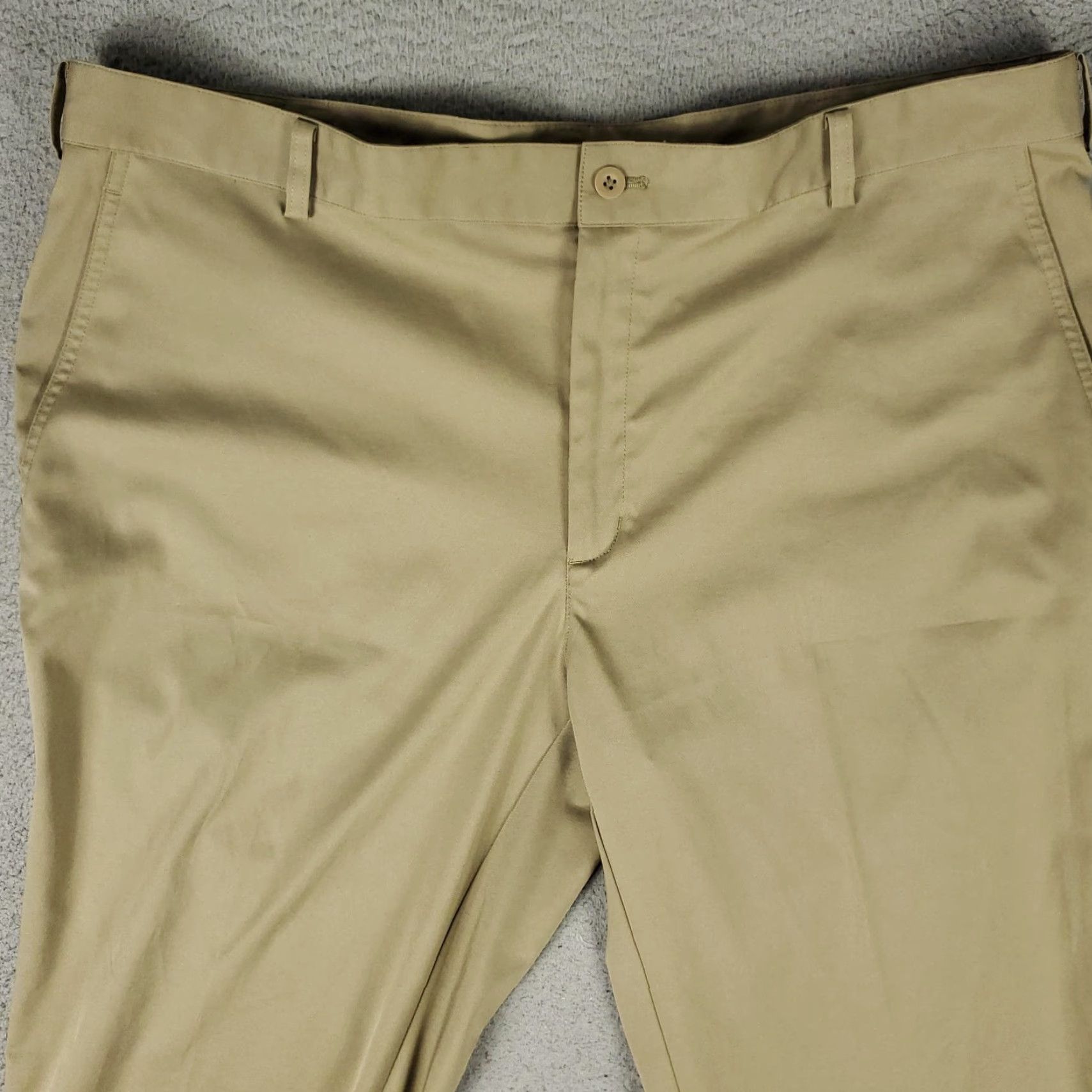 Nike Nike Pants Mens 40x32 Khaki Dri-FIT Stretch Performance Golf Trousers Flat Front Size US 40 / EU 56 - 2 Thumbnail