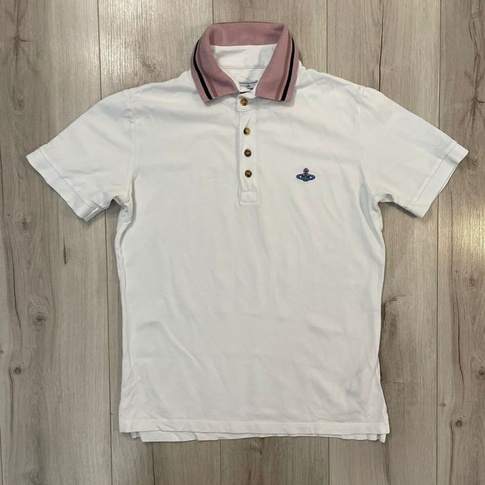 White vivienne westwood outlet polo