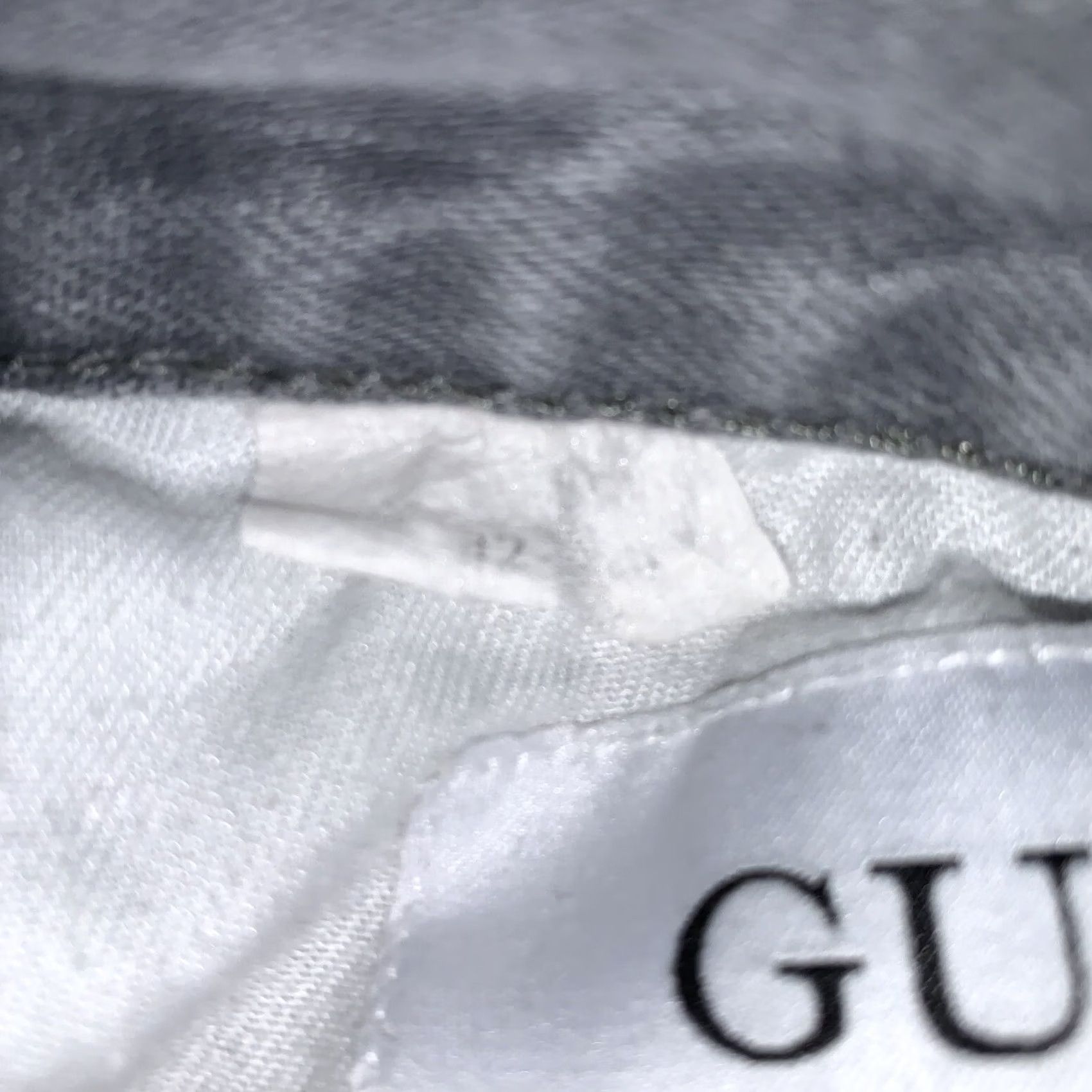Gustin Gustin Jeans Gray Denim Selvedge Slim Fit Raw Button Fly Size 29x31 Finish Size US 29 - 6 Thumbnail