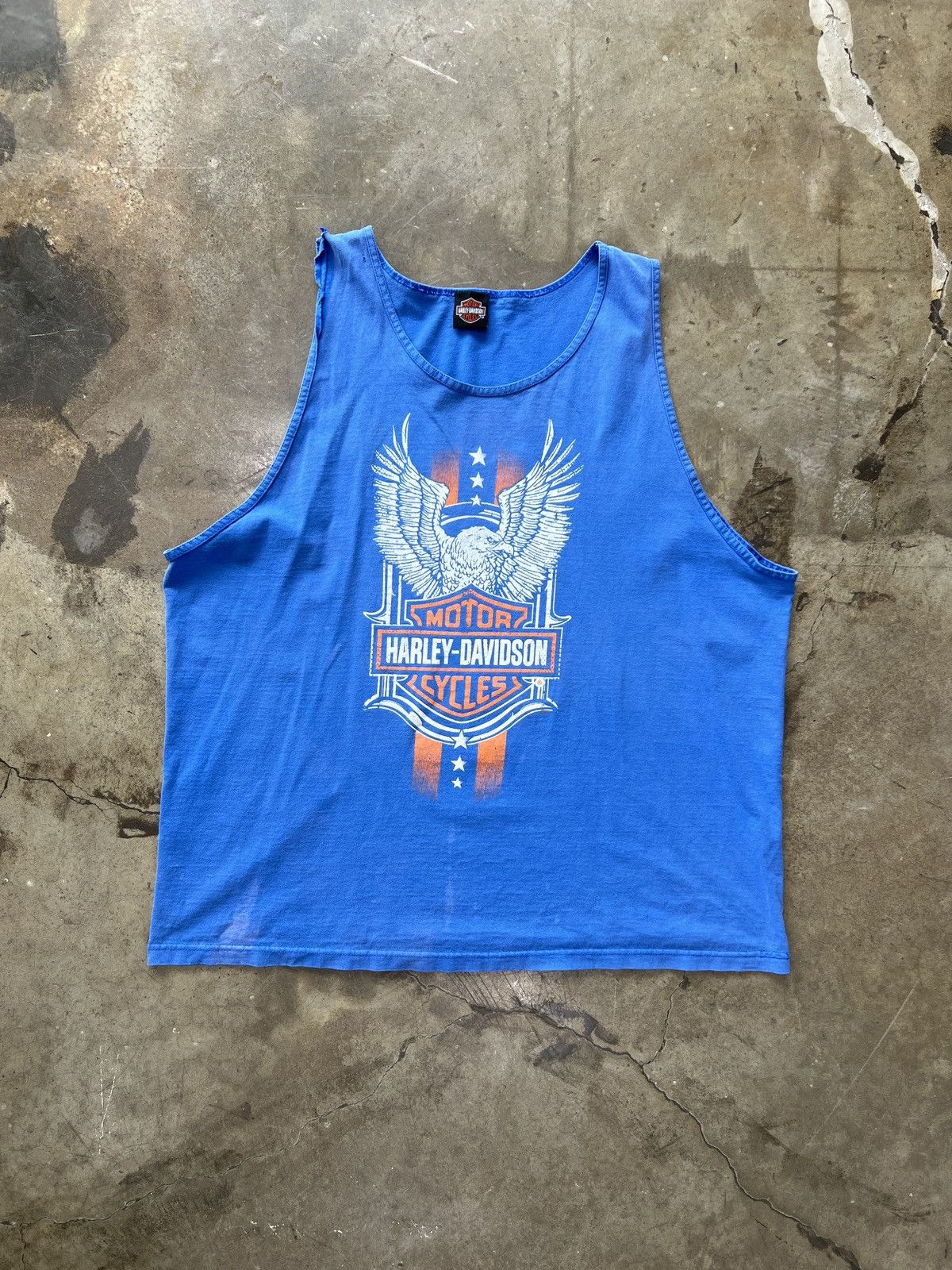 Harley Davidson Harley Davidson 2010s Eagle Motorcycle Naples Tank 3XL Size US XXL / EU 58 / 5 - 2 Thumbnail