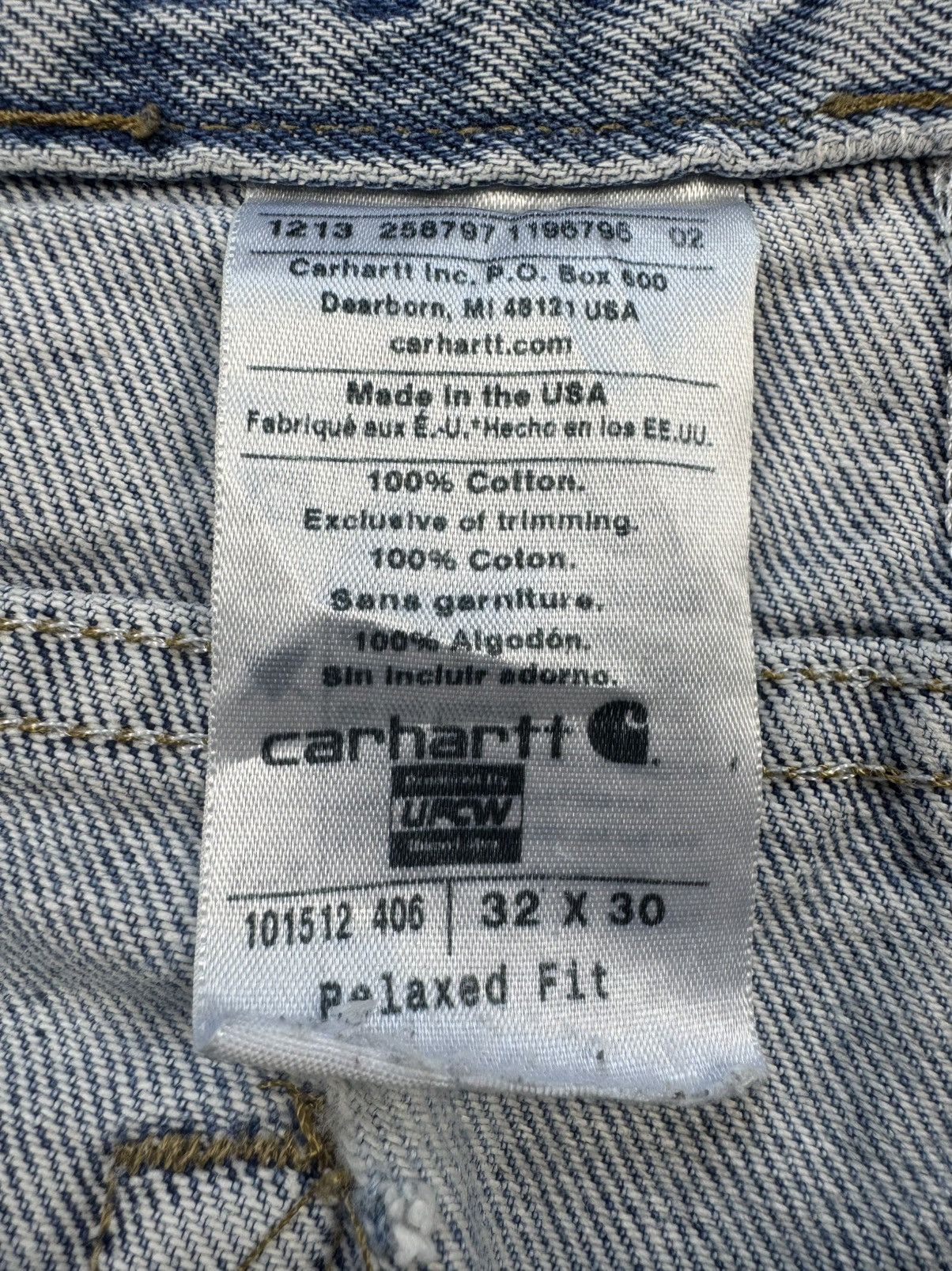 Carhartt Carhartt Vintage Jeans M in USA 32x30 Relaxed Fit Workwear Size US 32 / EU 48 - 5 Thumbnail