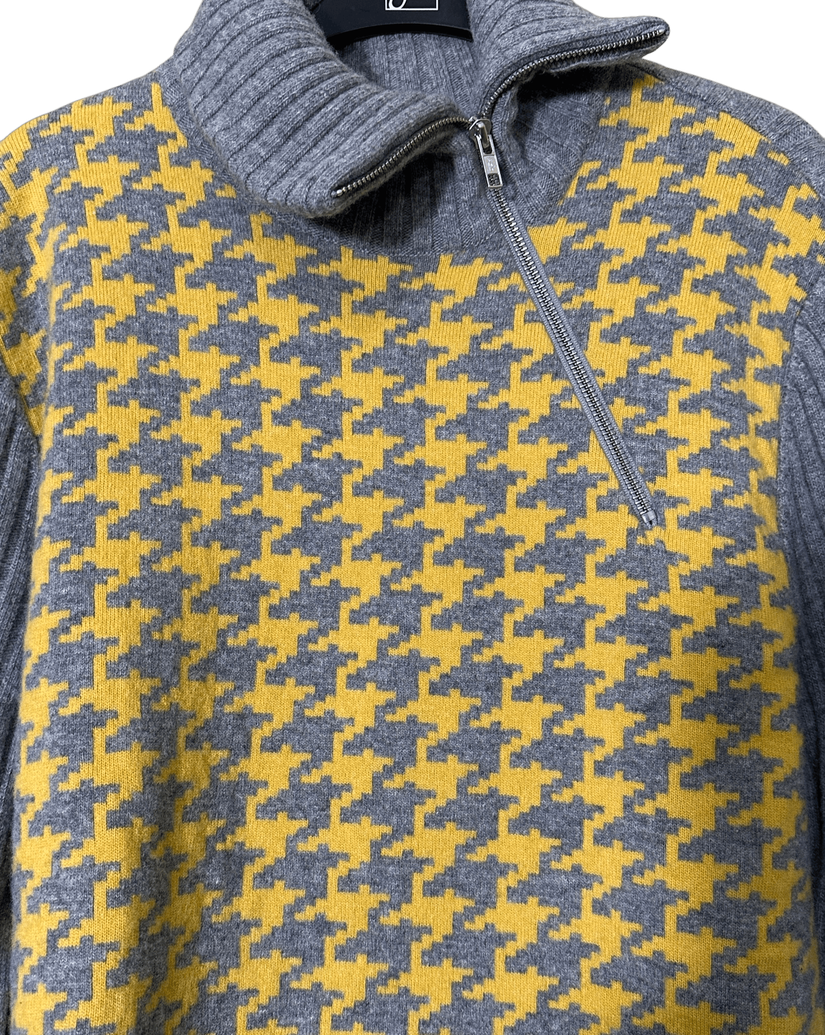 Grifoni Houndstooth merino sweater Size US L / EU 52-54 / 3 - 2 Thumbnail