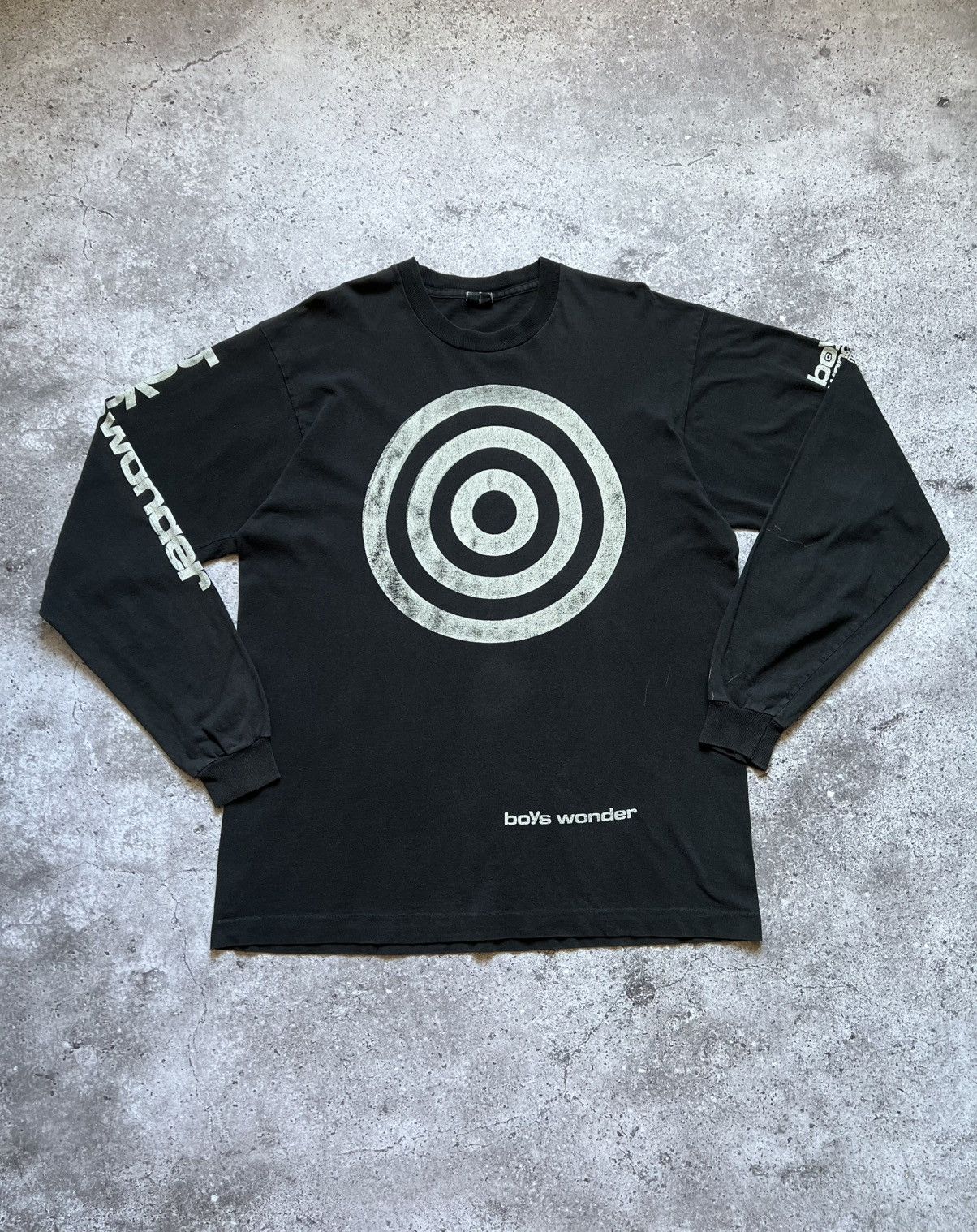 Band Tees × Vintage 80s Boys Wonder Long Sleeve Vintage Band Rare Size US XL / EU 56 / 4 - 1 Thumbnail