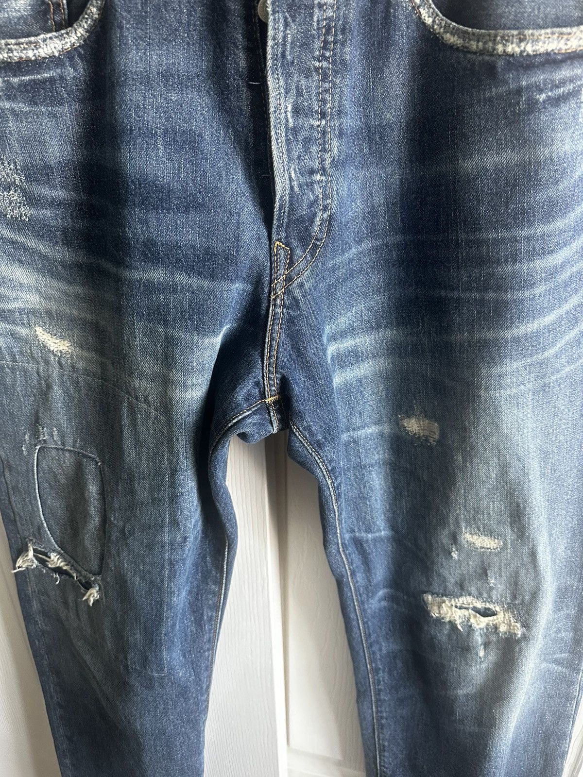 Polo Ralph Lauren Ralph Lauren Distressed Jeans Size US 32 / EU 48 - 2 Thumbnail