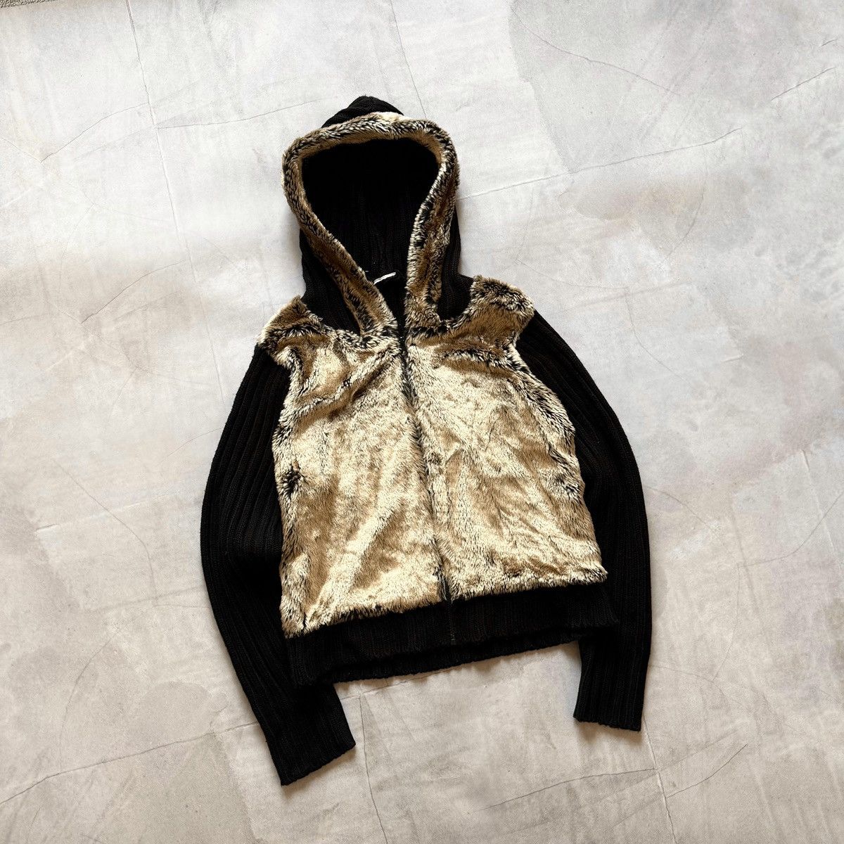 Hysteric Glamour Vintage If Six Was Nine LGB Vibe Fur Zip Sweater Jacket Y2K Size M / US 6-8 / IT 42-44 - 1 Thumbnail