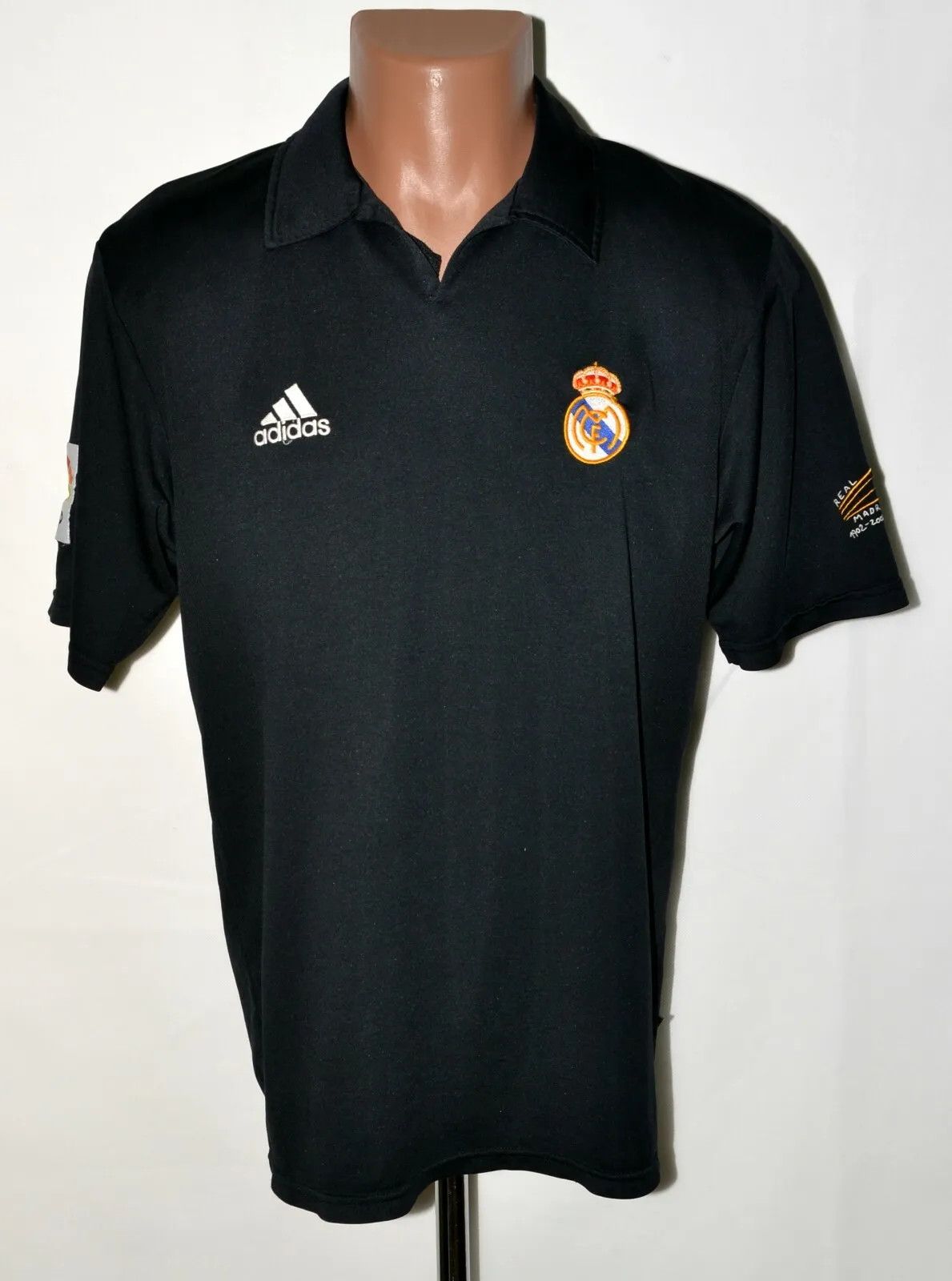 Adidas REAL MADRID 2001/2002 SHIRT JERSEY #8 MCMANAMAN ADIDAS M Size US M / EU 48-50 / 2 - 2 Thumbnail