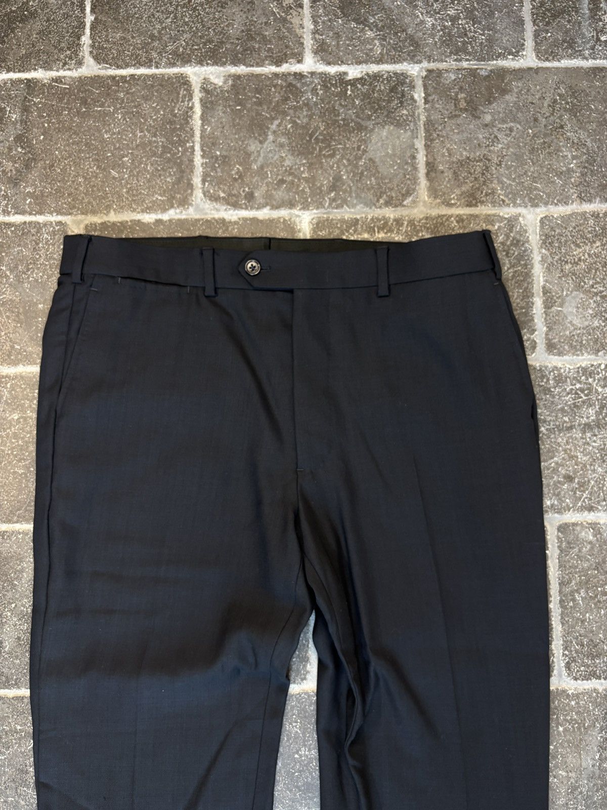 Armani Collezioni Armani Suit G-Line Wool Two Piece 2pc EU 52 Trousers Jacket Size 36S - 20 Thumbnail