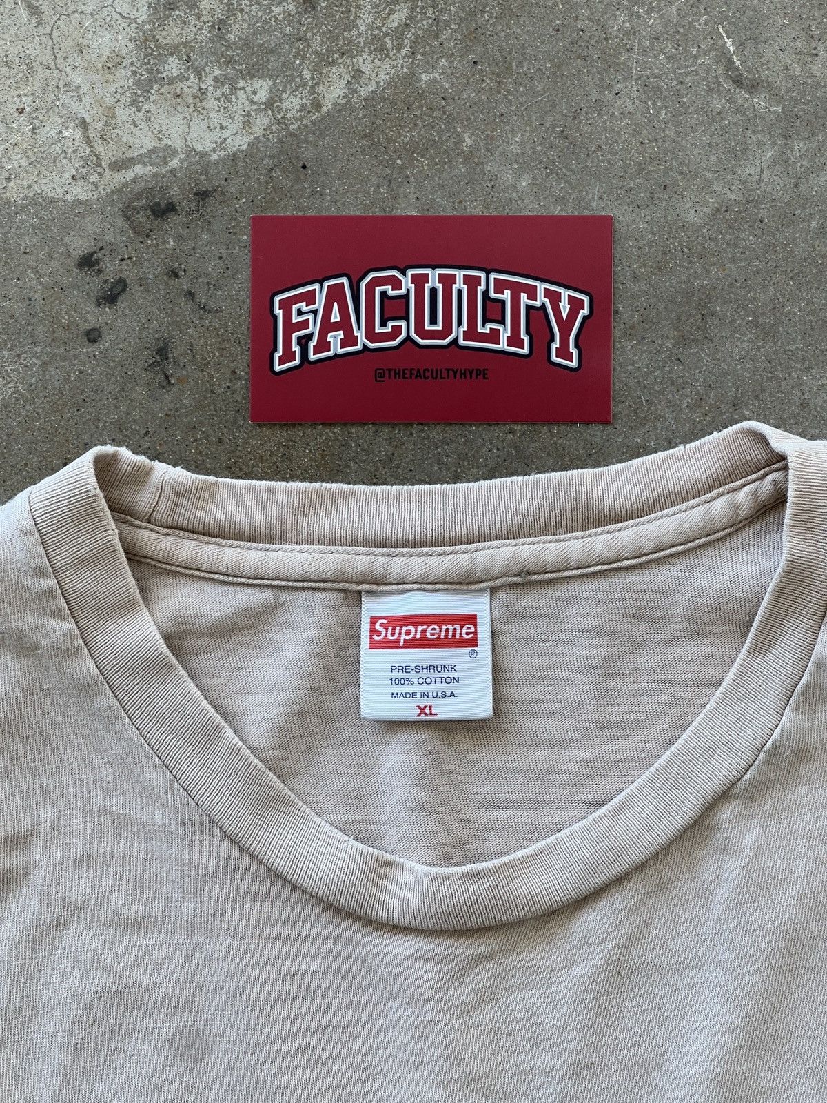 Supreme Supreme E.T. Movie FW15 Tan Fader Tee XL Size US XL / EU 56 / 4 - 3 Thumbnail