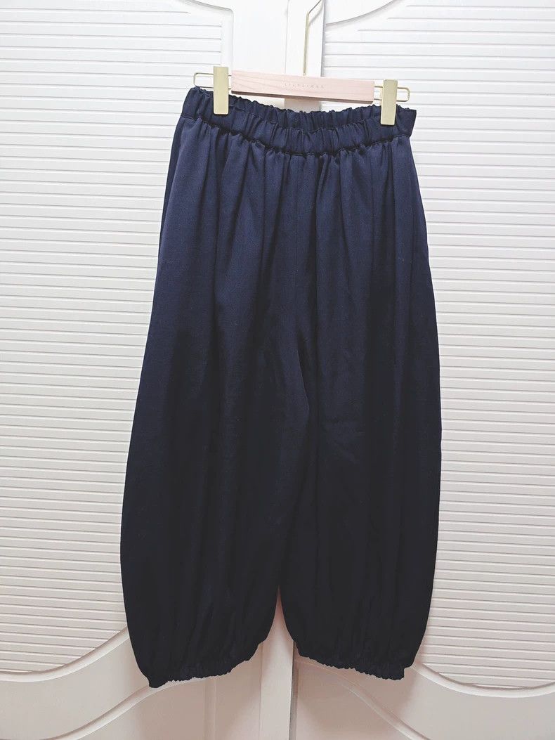 Comme des Garcons CDG Wool Lantern Pants XS Size US 26 / EU 42 - 1 Thumbnail