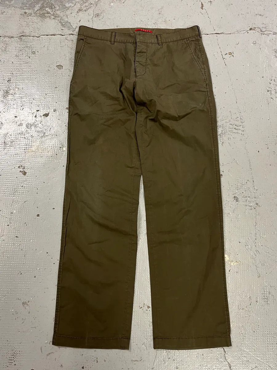 Prada AW2006 Prada Khaki Chino Pants Size US 32 / EU 48 - 5 Thumbnail
