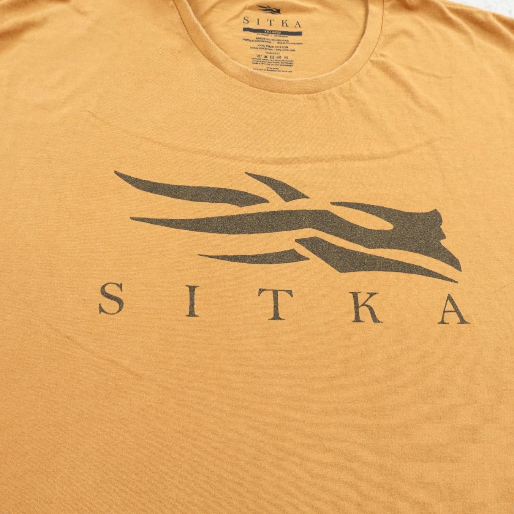 SITKA VINTAGE Sitka Shirt Mens 2XL Beige Tan Ultralight Hunting Short Sleeve Outdoors Tee Size US XXL / EU 58 / 5 - 2 Thumbnail