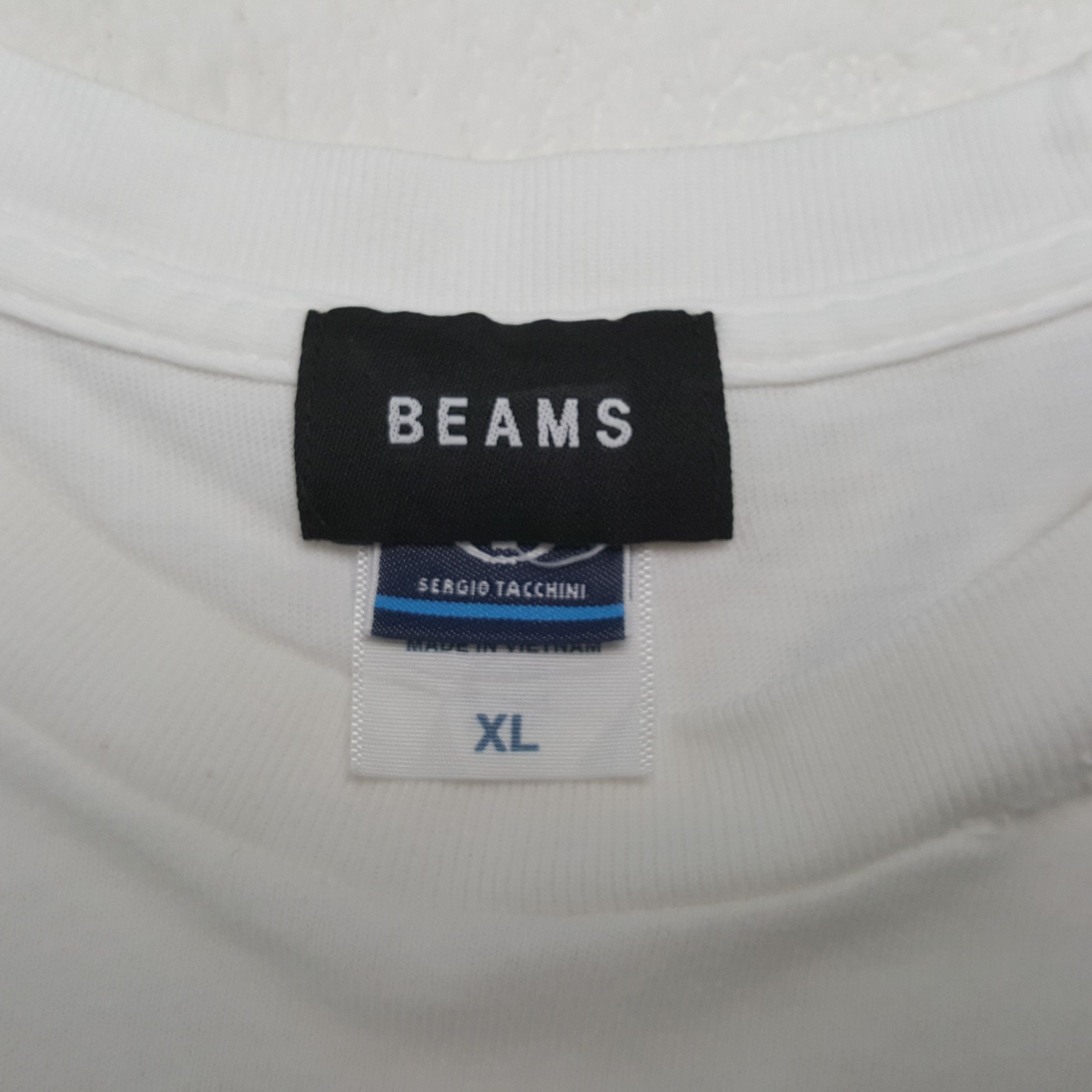 Sergio Tacchini Sergio Tacchini Big Logo Design Tshirt RR15 Size US L / EU 52-54 / 3 - 5 Thumbnail