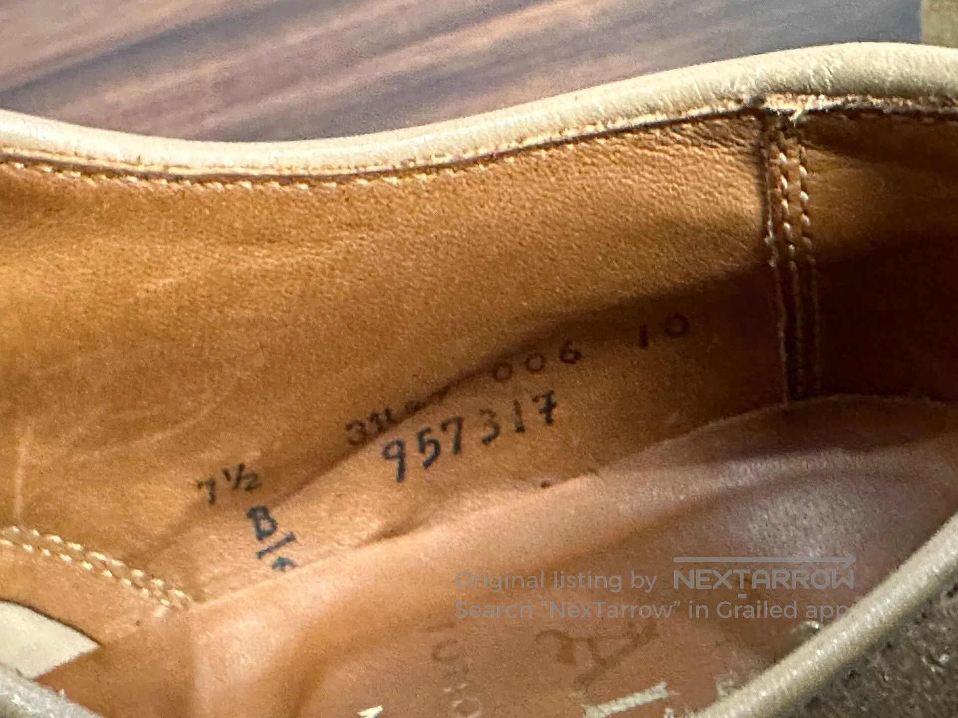 Alden Alden Suede Dover 95731F. Size US 7.5 / EU 40-41 - 7 Thumbnail