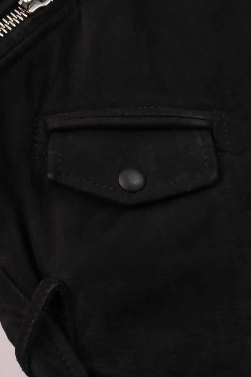 Allsaints Women's AllSaints Willow Leather Biker Jacket Size XS Size XS / US 0-2 / IT 36-38 - 3 Thumbnail