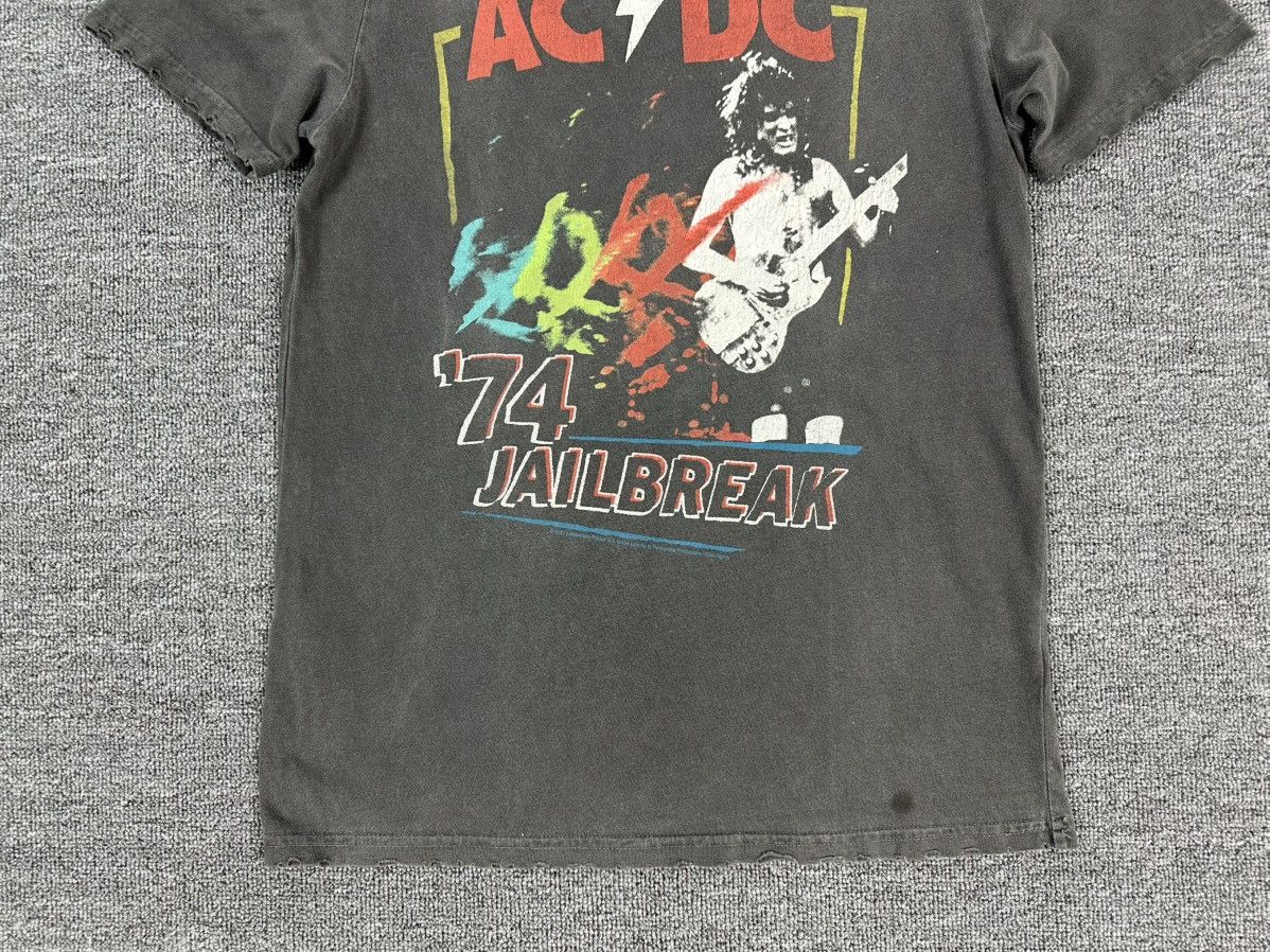 Junk Food Grail🔥Vintage Style ACDC Band Shirt Jailbreak 74 Logo Size US S / EU 44-46 / 1 - 4 Thumbnail