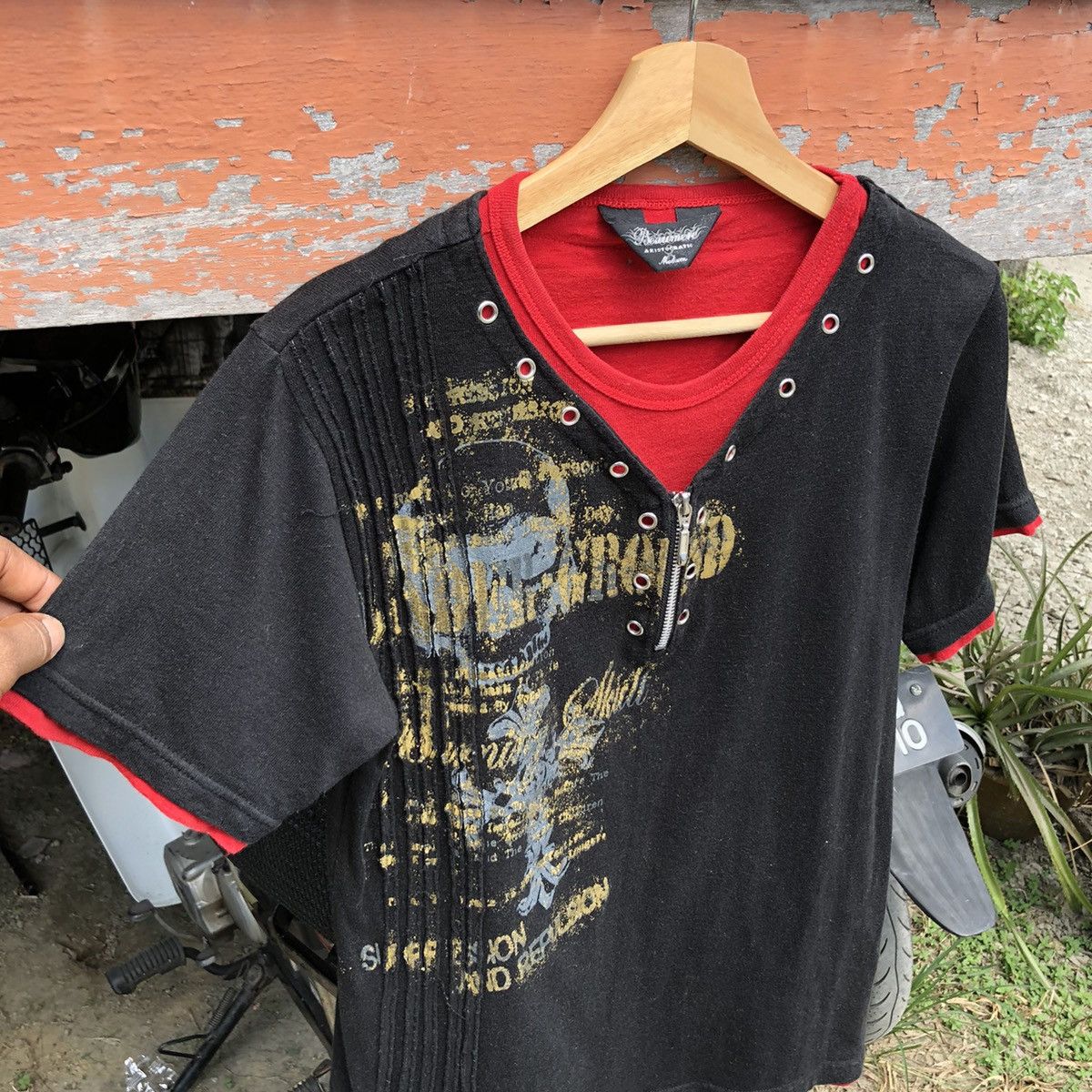 Japanese Brand 🔥Rare🔥 Beawmeve Punk Style Tshirt Size US M / EU 48-50 / 2 - 7 Thumbnail
