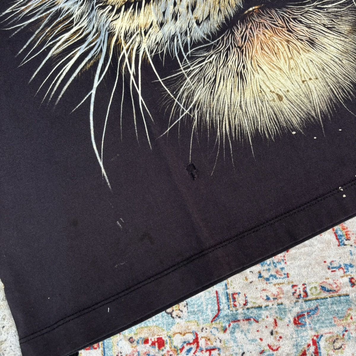 Band Tees × Vintage Rare vintage distressed Rock cheng tiger aop Size US L / EU 52-54 / 3 - 3 Thumbnail