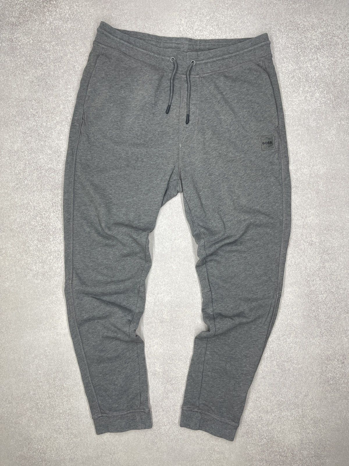 Hugo Boss Mens Hugo Boss Sestart Sweatpants Grey Size L Size US 34 / EU 50 - 2 Thumbnail