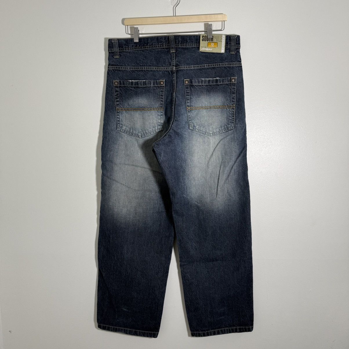 JNCO × Southpole × Vintage Southpole Faded Y2K Baggy Jeans Wide